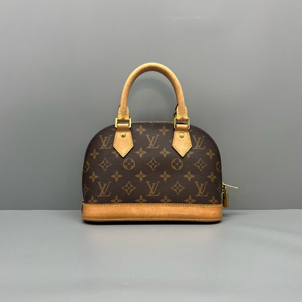 Louis Vuitton Alma BB Monogram Canvas Gold‑Tone Hardware