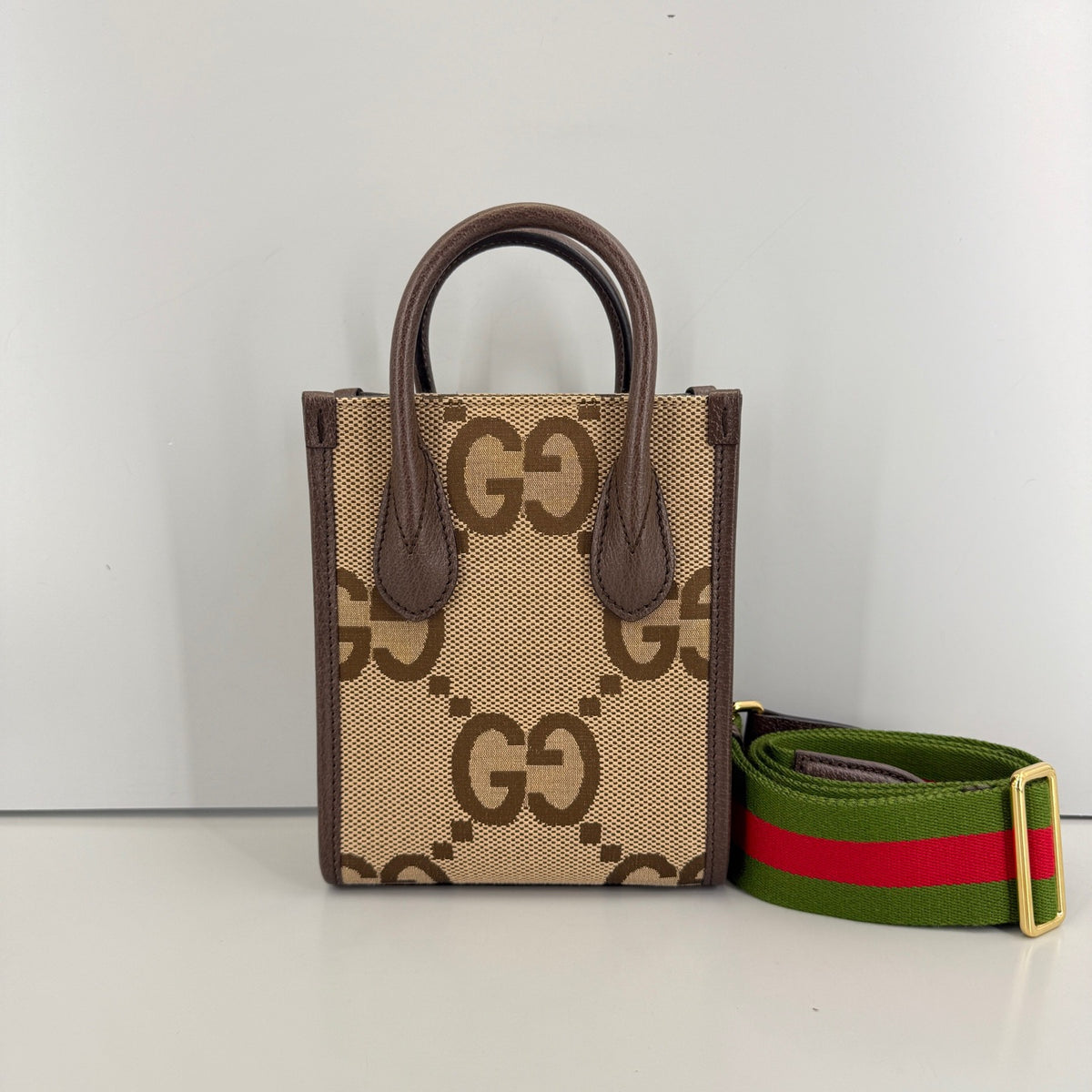 Gucci Jumbo GG Canvas Mini Tot