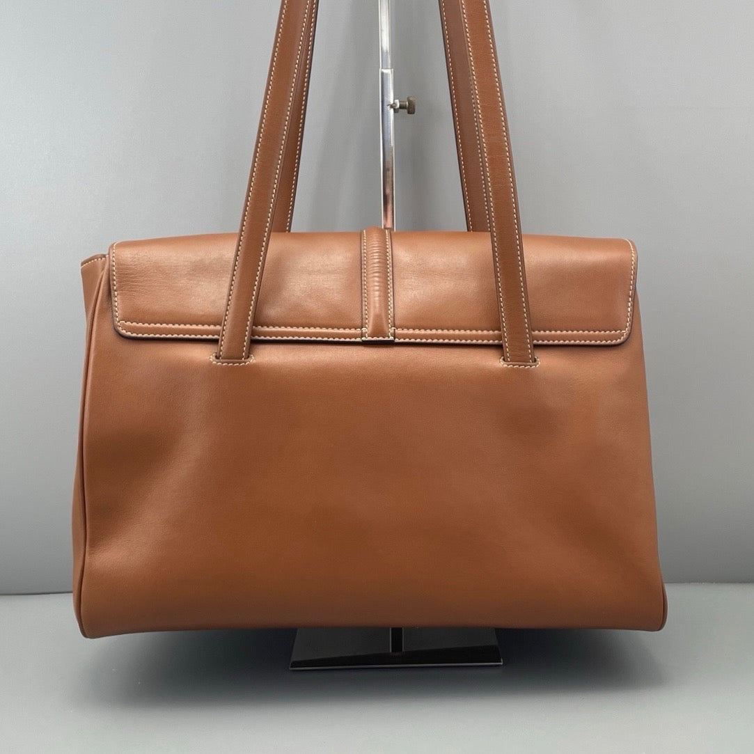 Celine Brown Smooth Leather 16