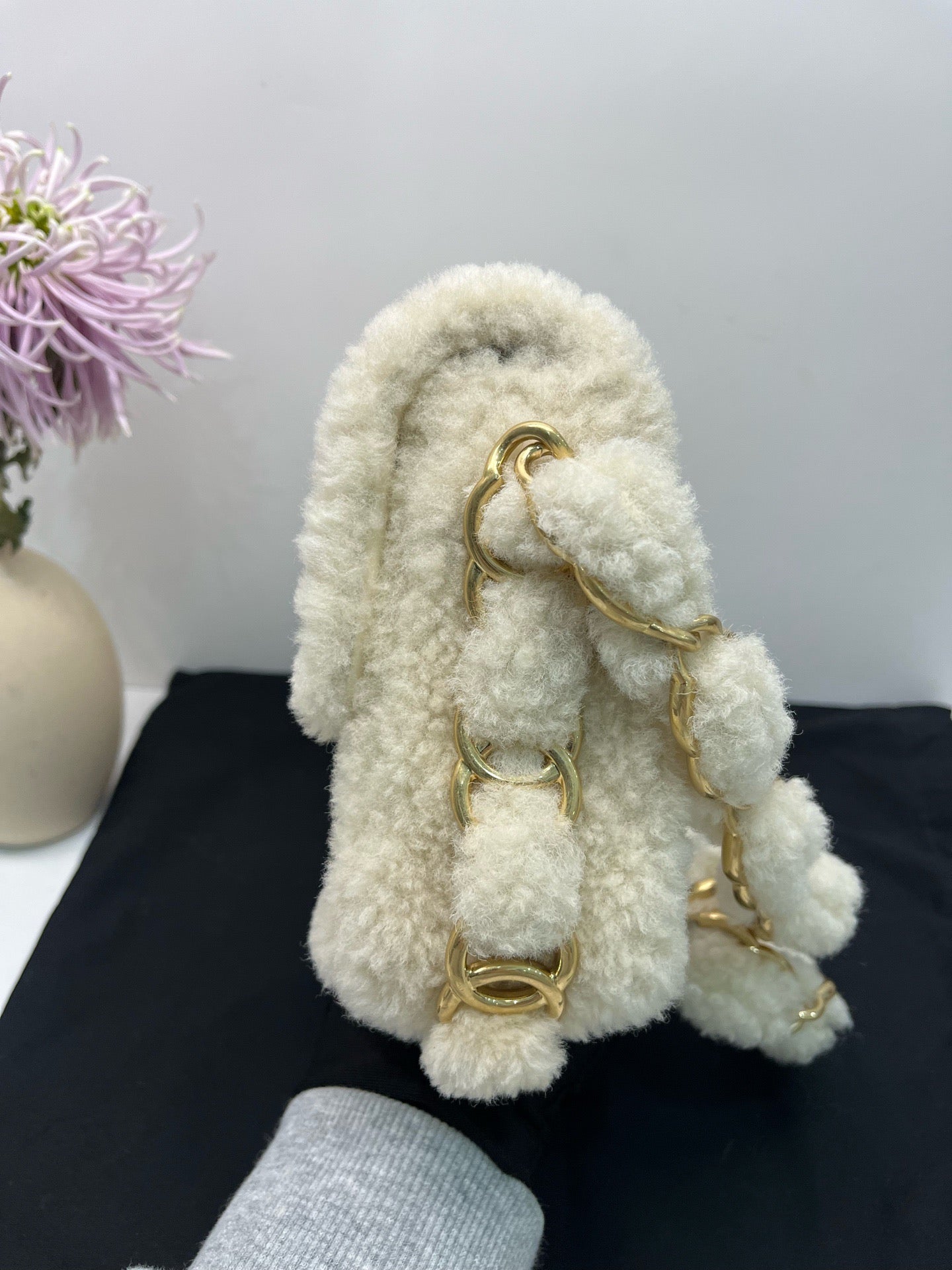 Chanel Shearling Flap Bag