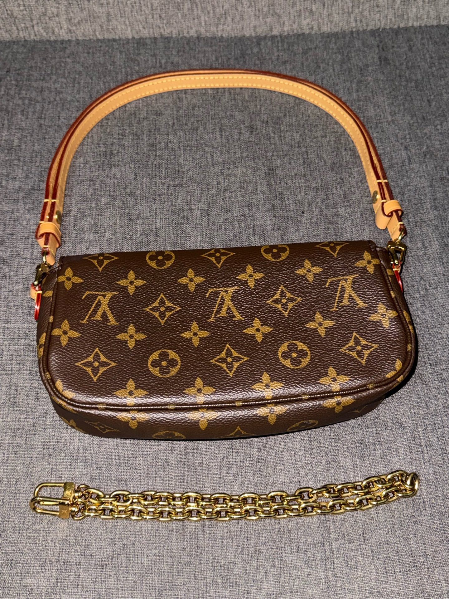 Louis Vuitton Wallet On Chain Ivy Monogram
