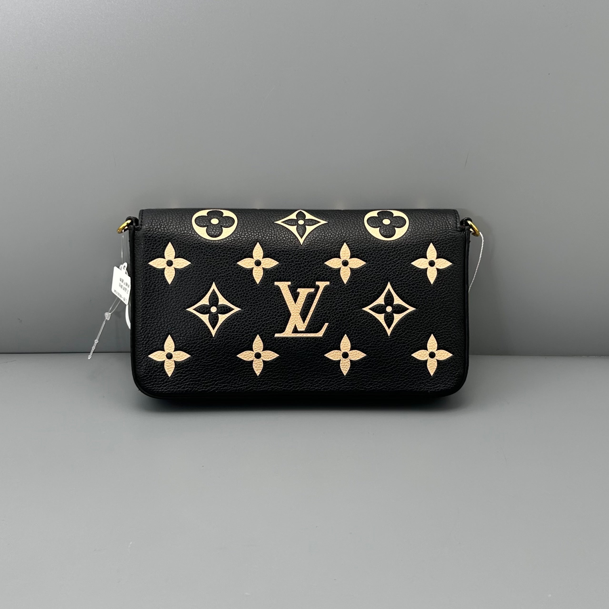 Louis Vuitton Felicie WOC Black Monogram