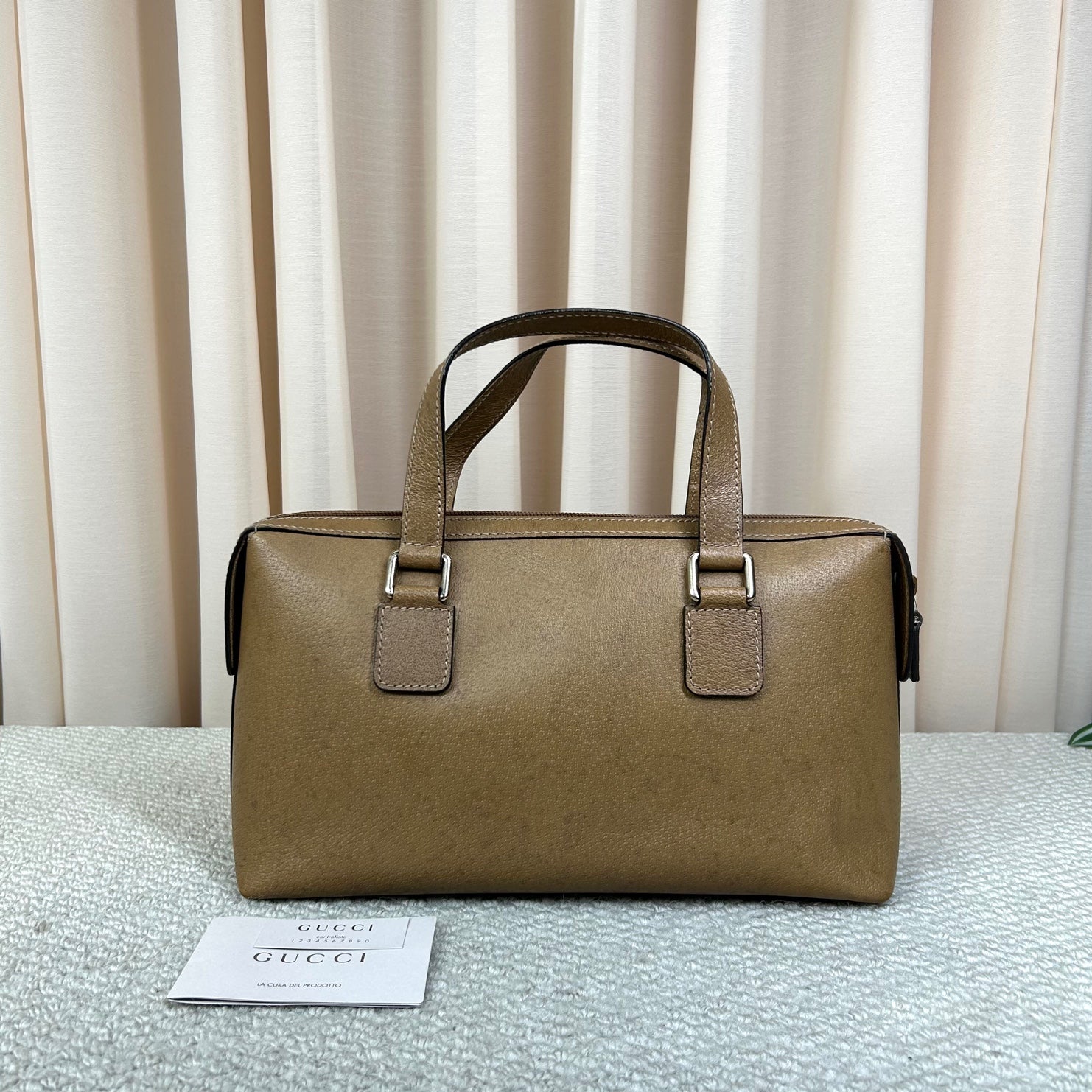 GUCCI Boston Top Handle Bag