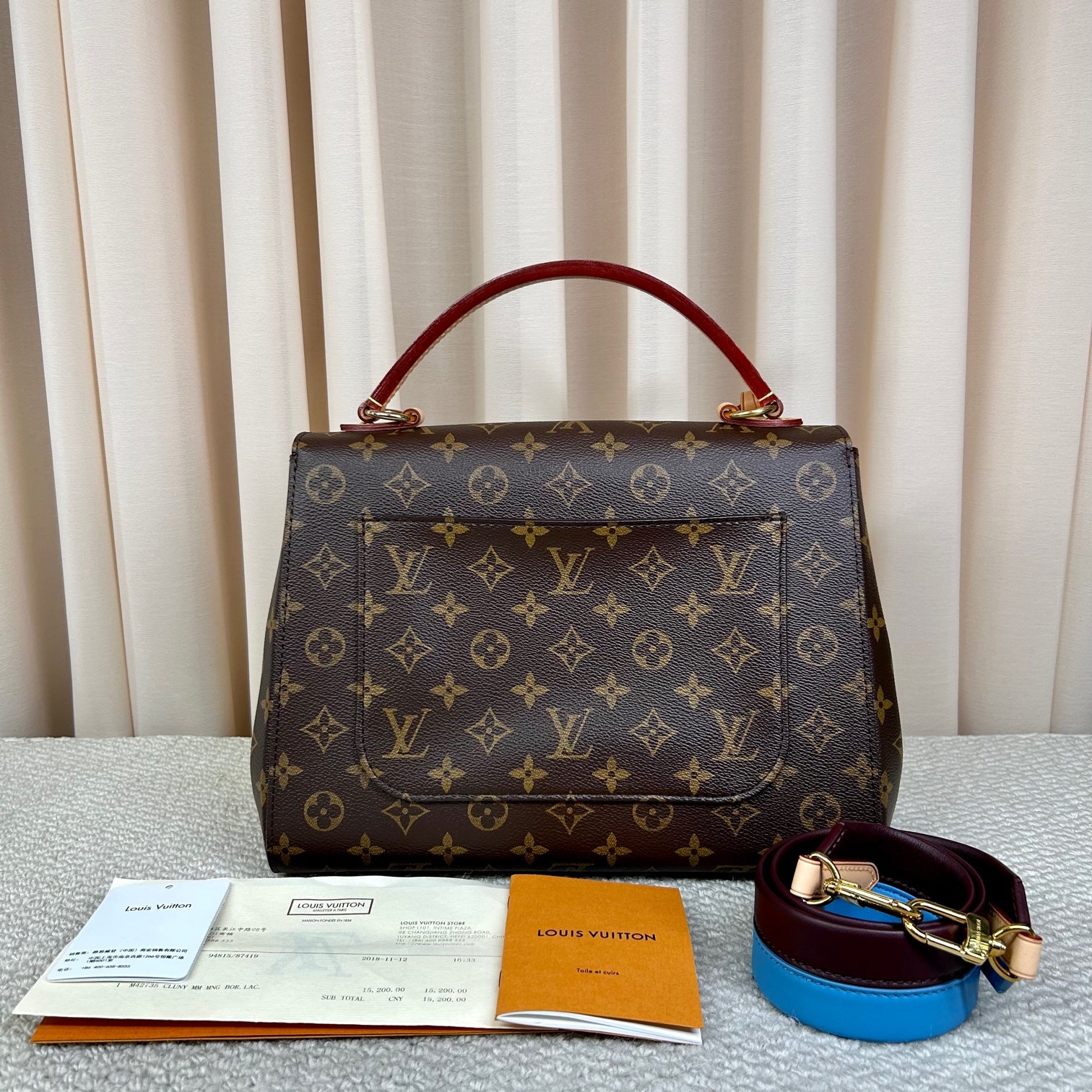 LOUIS VUITTON Cluny Handbag