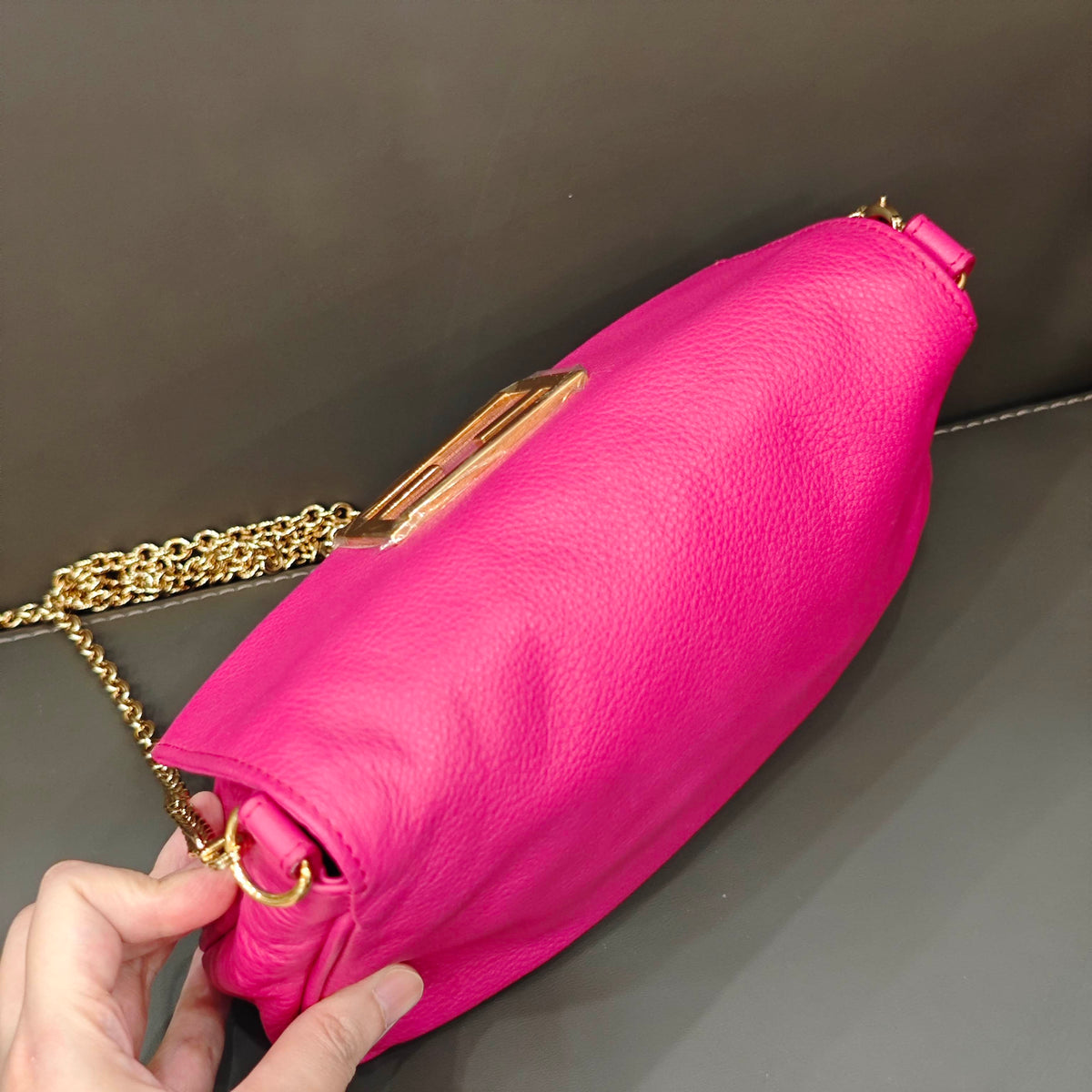 Fendi Baguette Chain Shoulder Bag