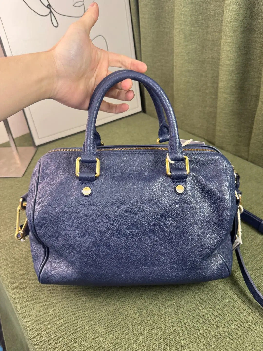 Louis Vuitton Speedy 25 Blue
