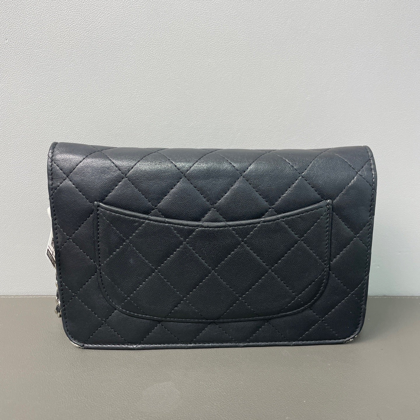 Chanel Classic Wallet On Chain WOC Black
