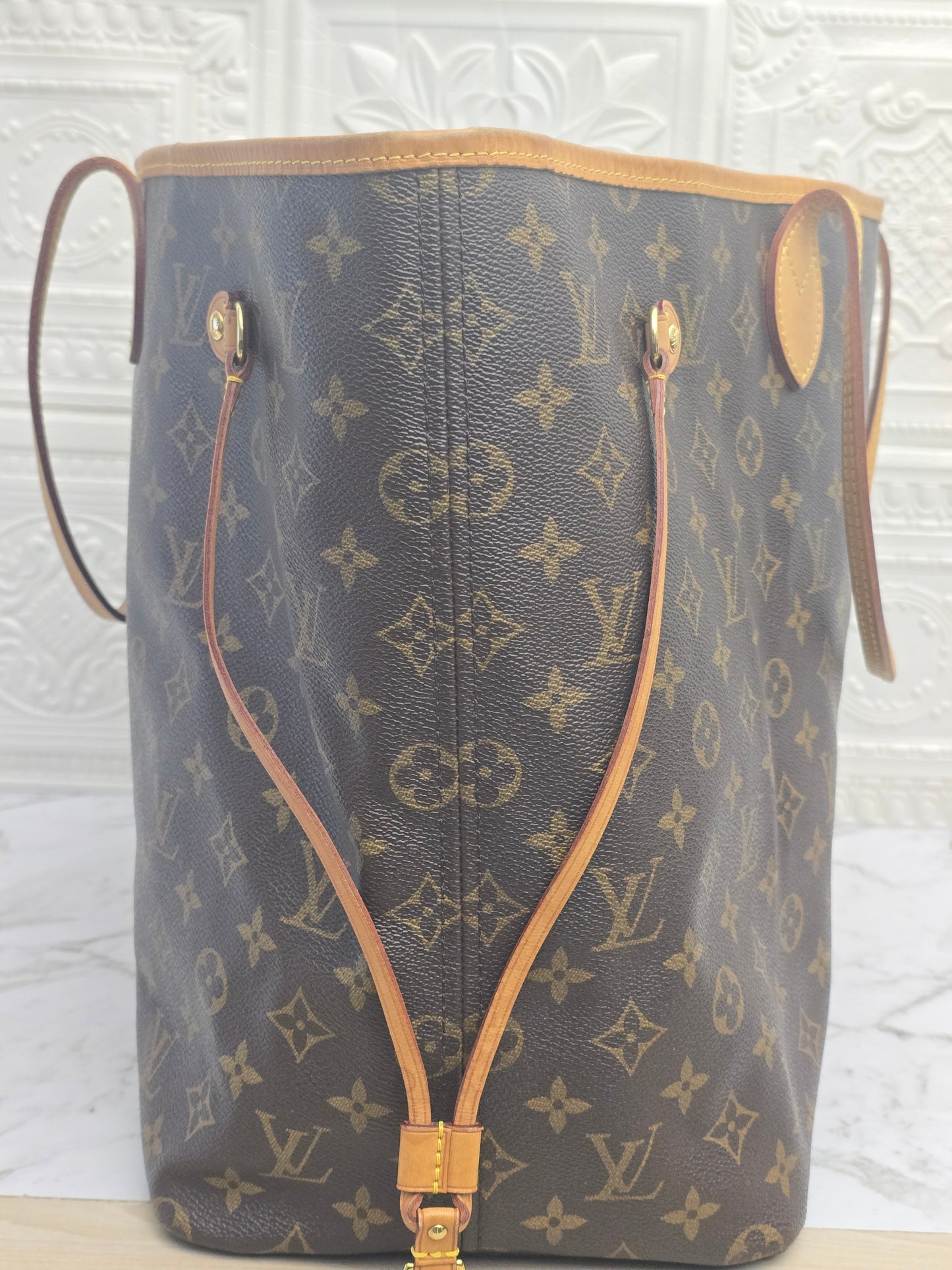 Pre-owned Authentic Louis Vuitton Neverfull GM In Excellent Condition