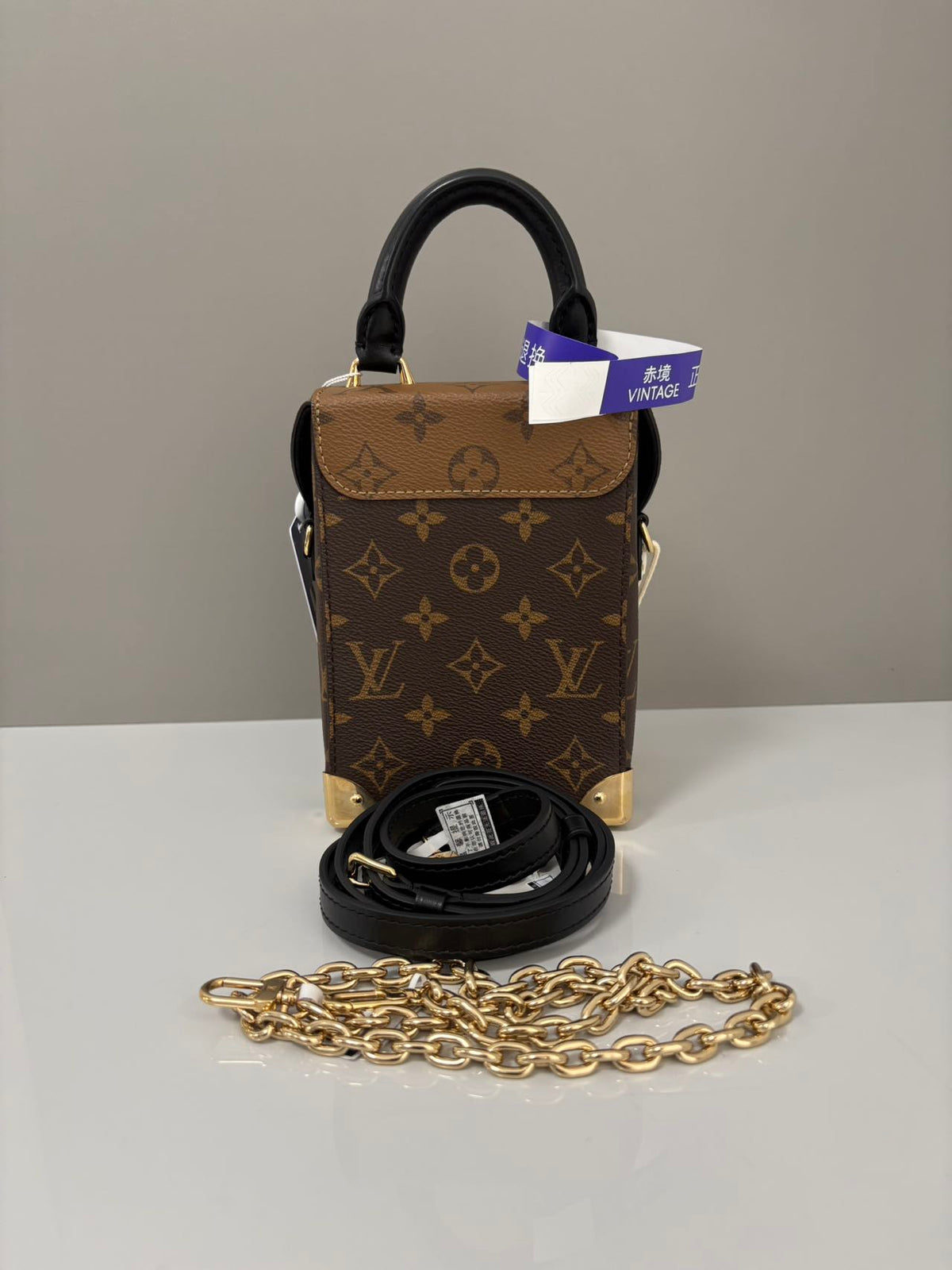 Louis Vuitton Camera Box, Monogram Reverse Canvas