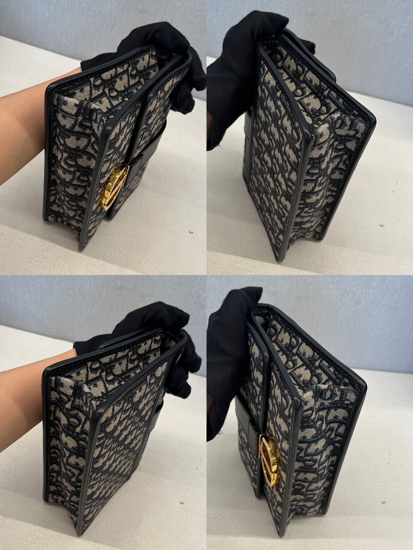 Dior 30 Montaigne Small Oblique Jacquard