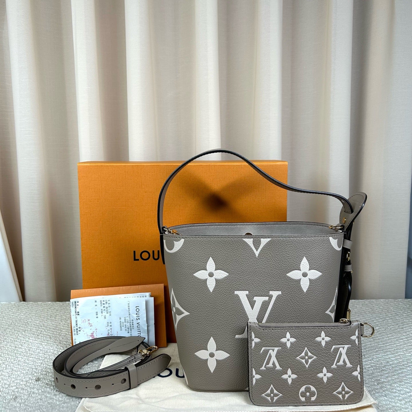 Louis Vuitton All In BB Elephant Grey