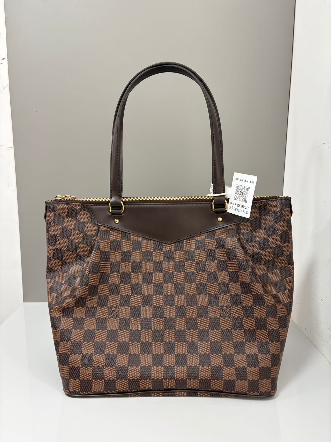 Louis Vuitton Westminster GM Damier Ebene Tote Bag