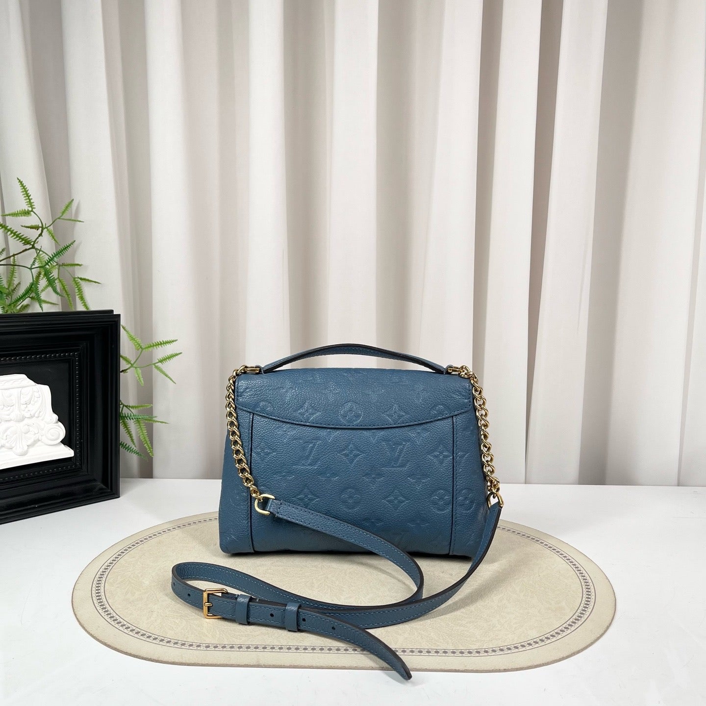 Louis Vuitton Blanche BB Bag Blue & White