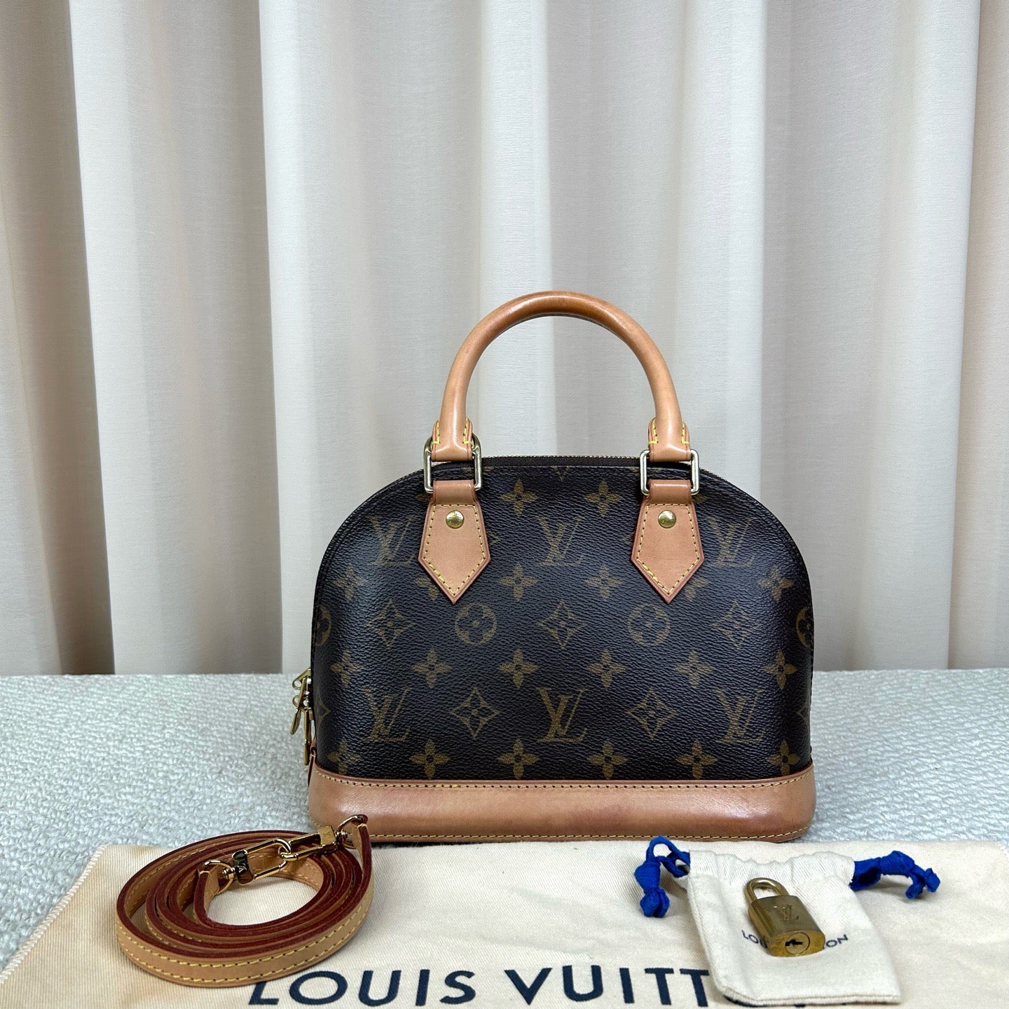 Louis Vuitton Alma BB Monogram Canvas