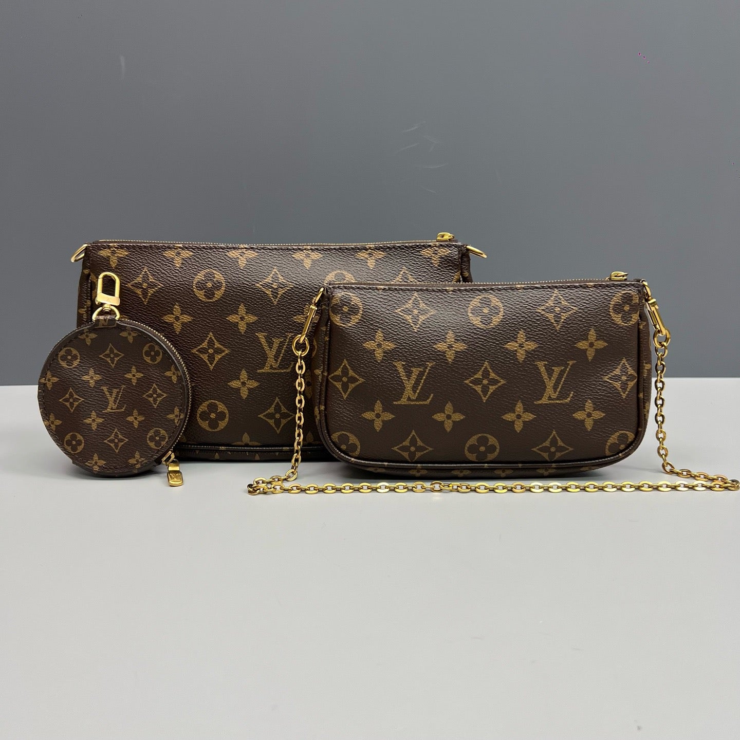 Louis Vuitton Multi Pochette Accessoires Monogram Crossbody