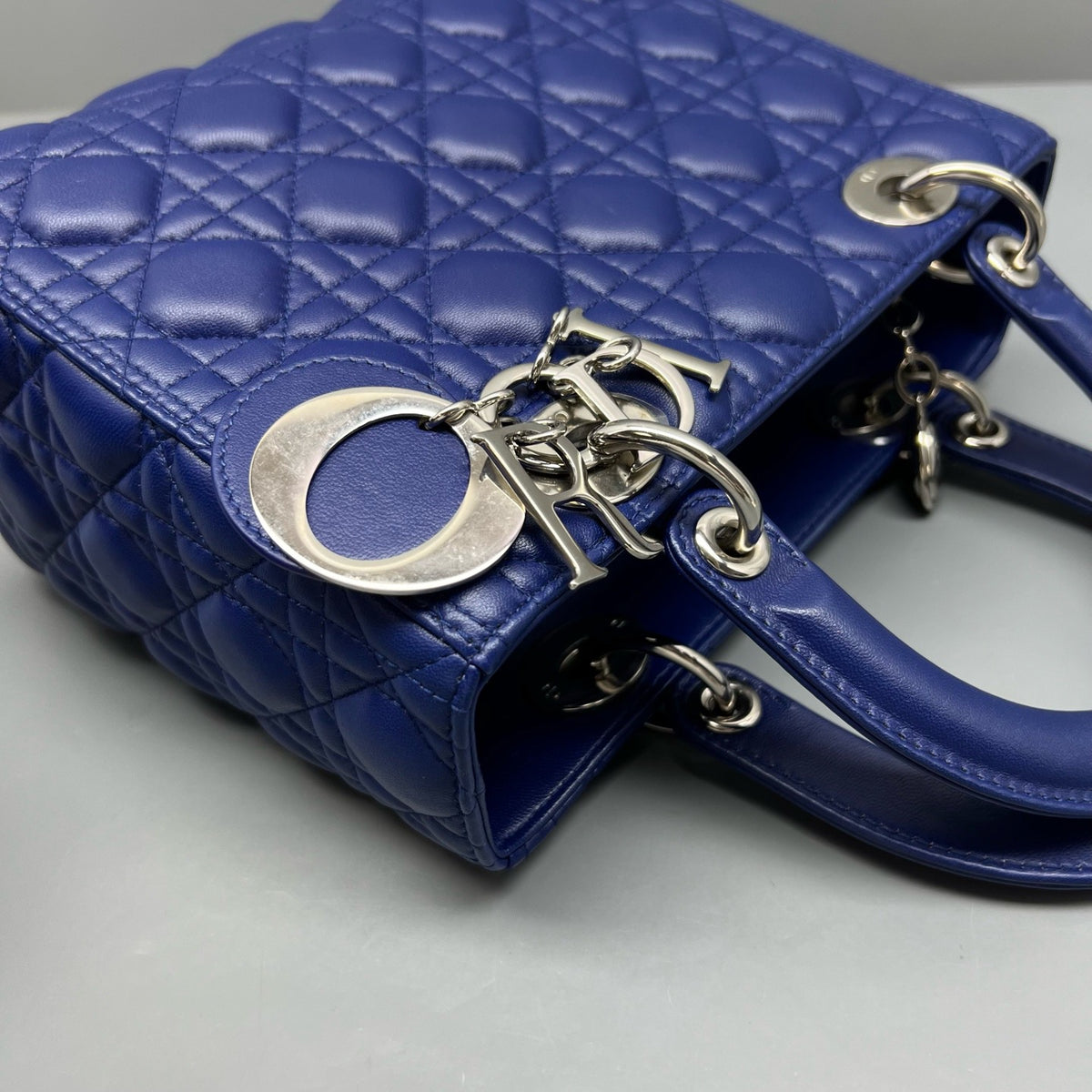 Dior Lady Dior Blue Medium