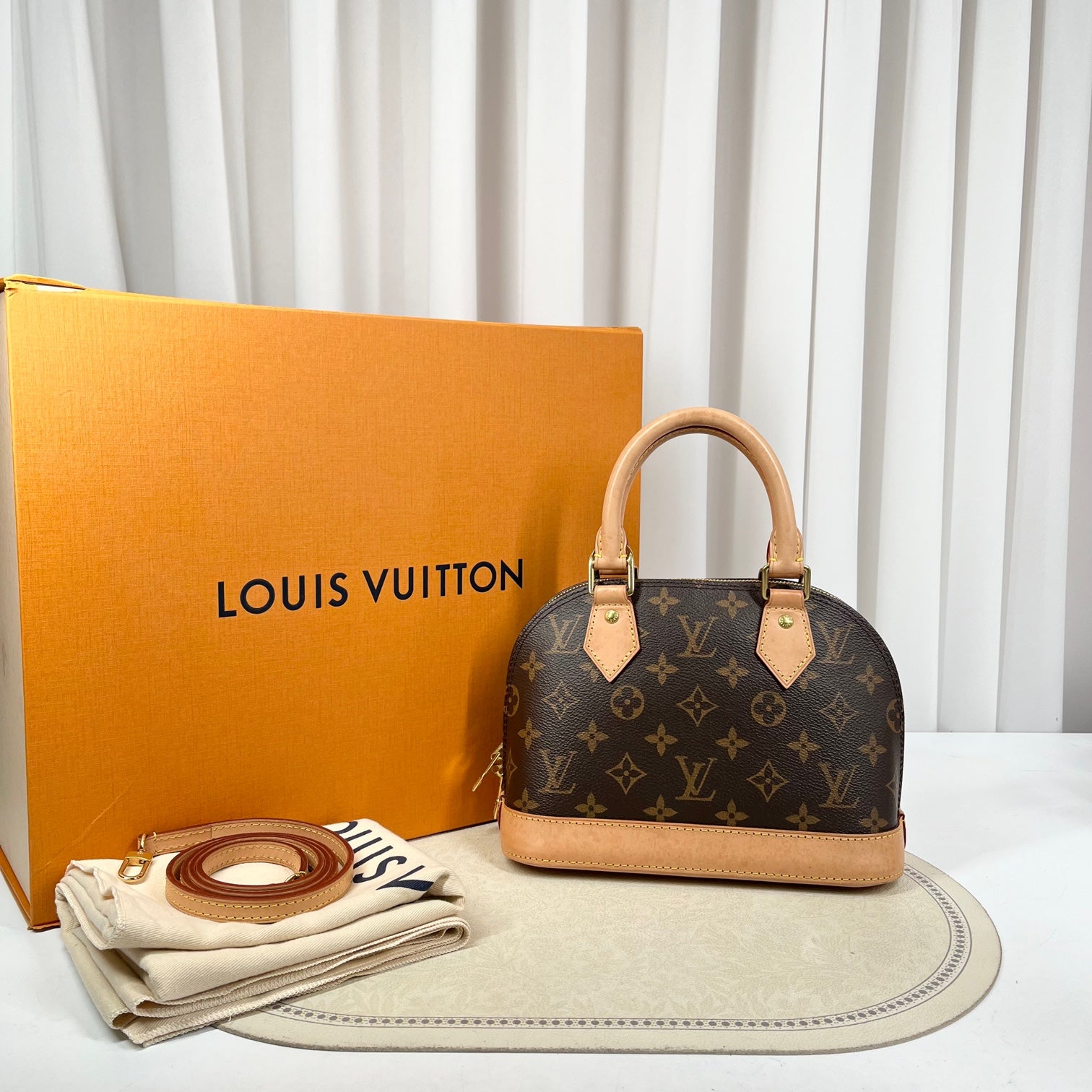 Louis Vuitton Alma BB Monogram Bag