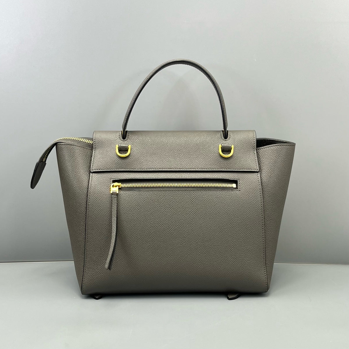 Celine Belt Bag Grey Grained