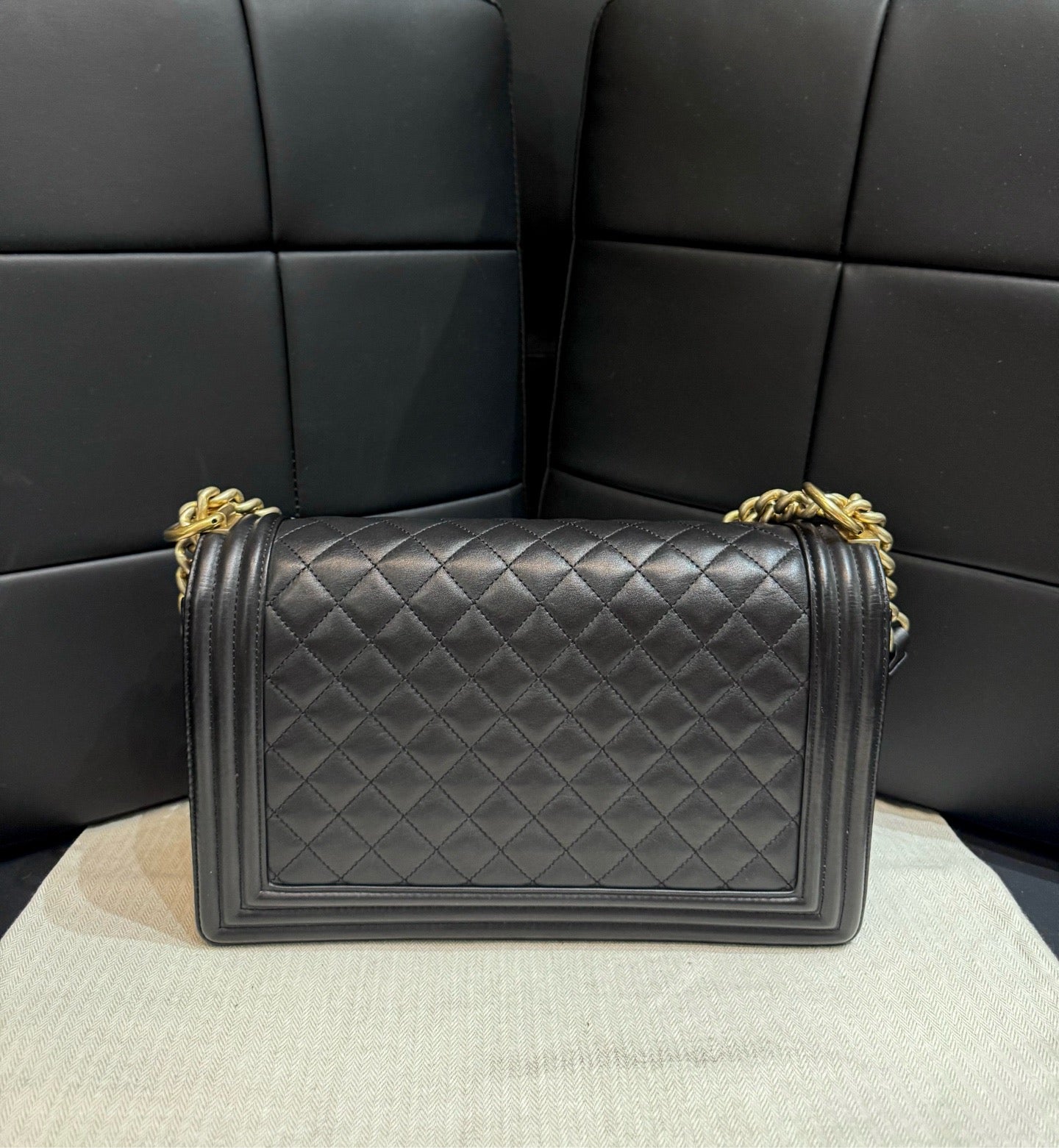 Chanel Le Boy Medium Black