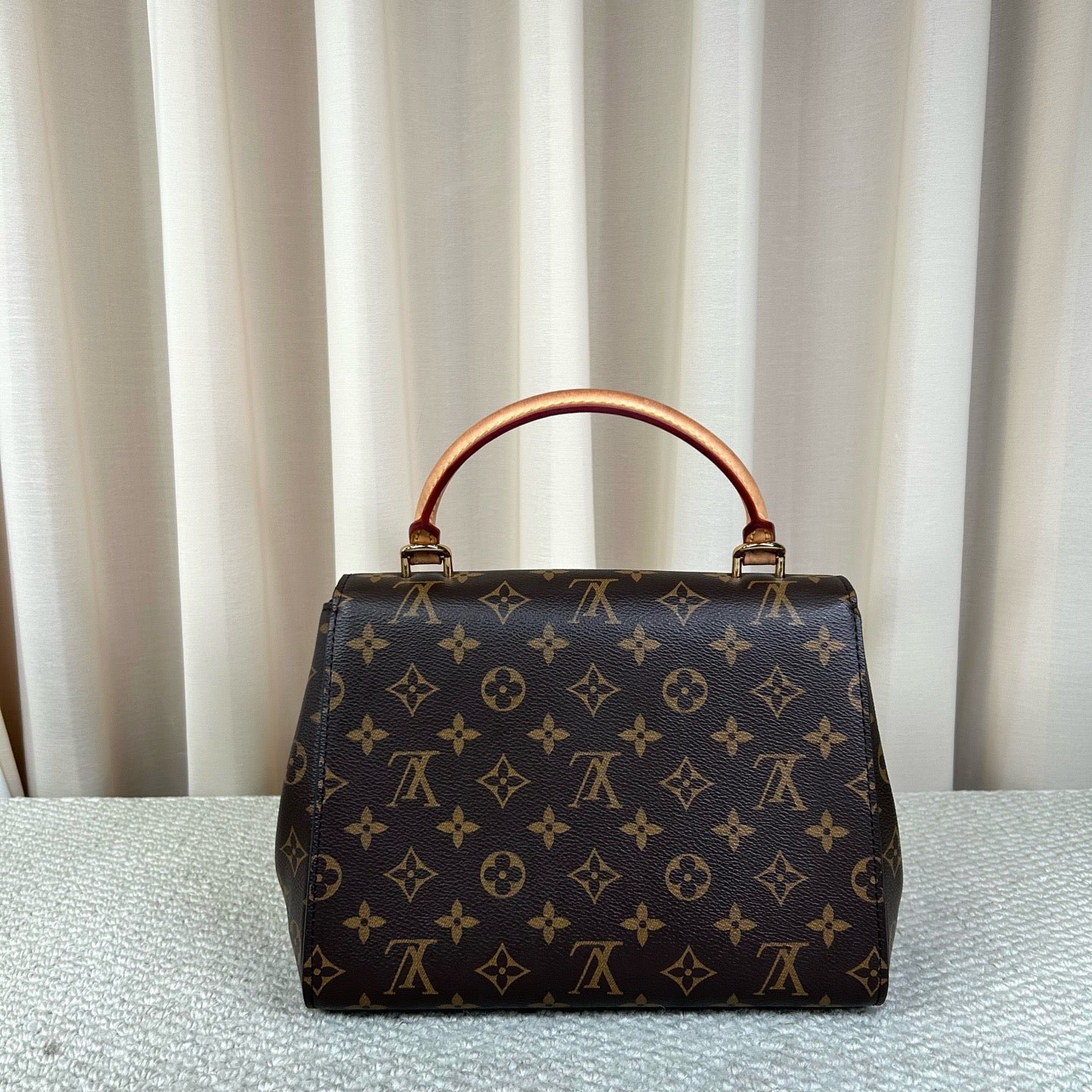 Louis Vuitton Cluny BB Monogram Brown Bag