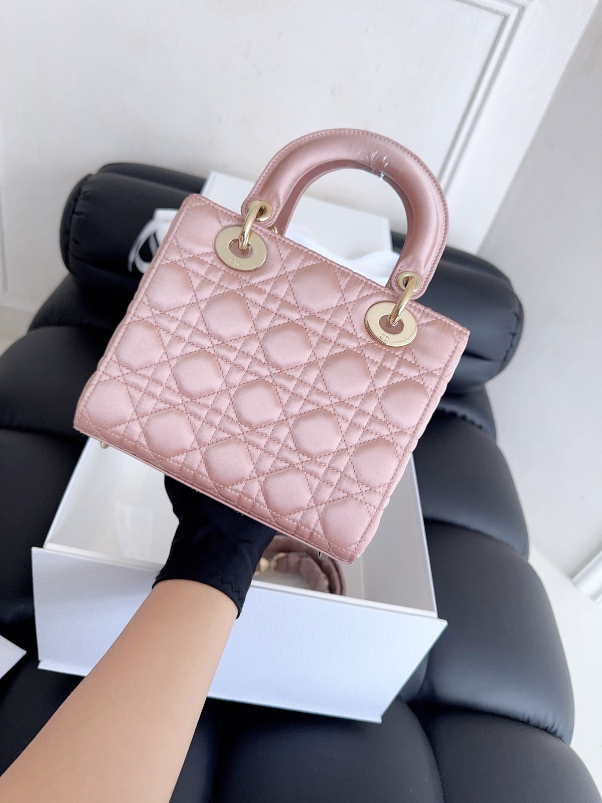 Dior Mini Lady Dior Blush Pink