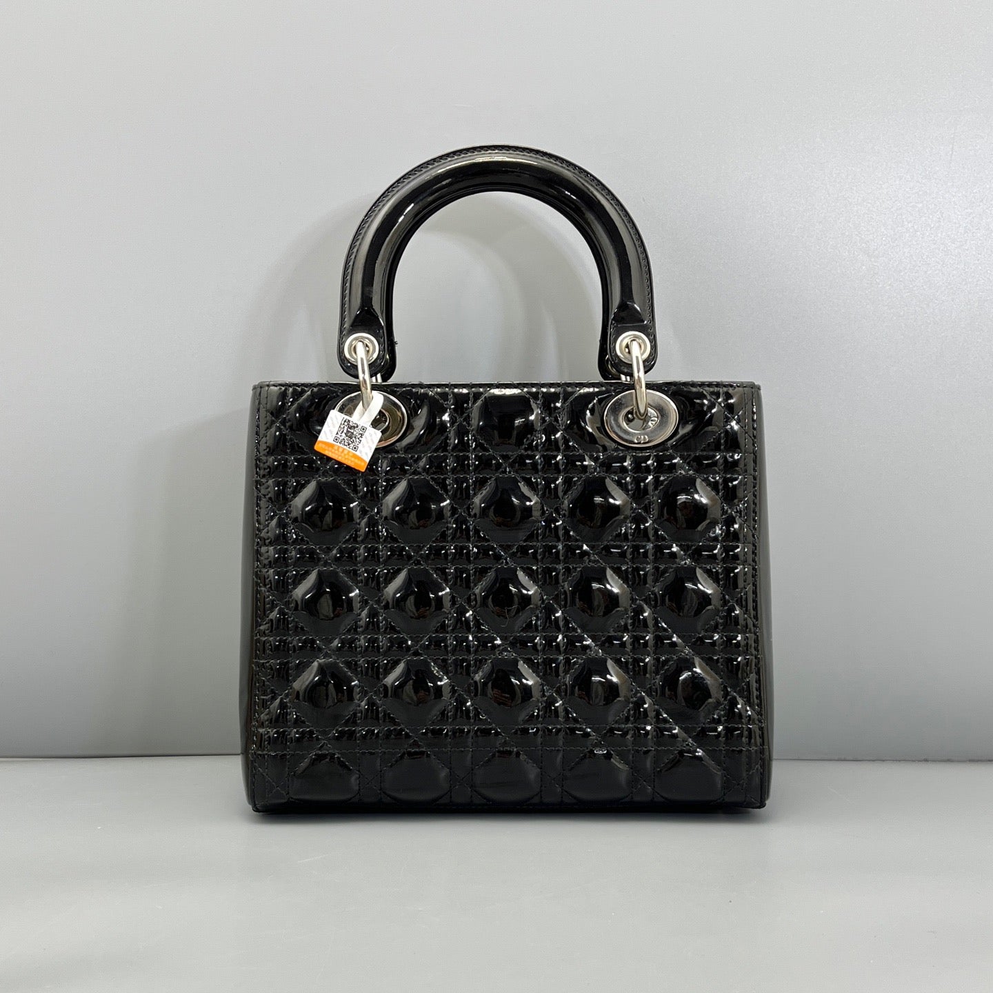 Dior Lady Dior Black Patent