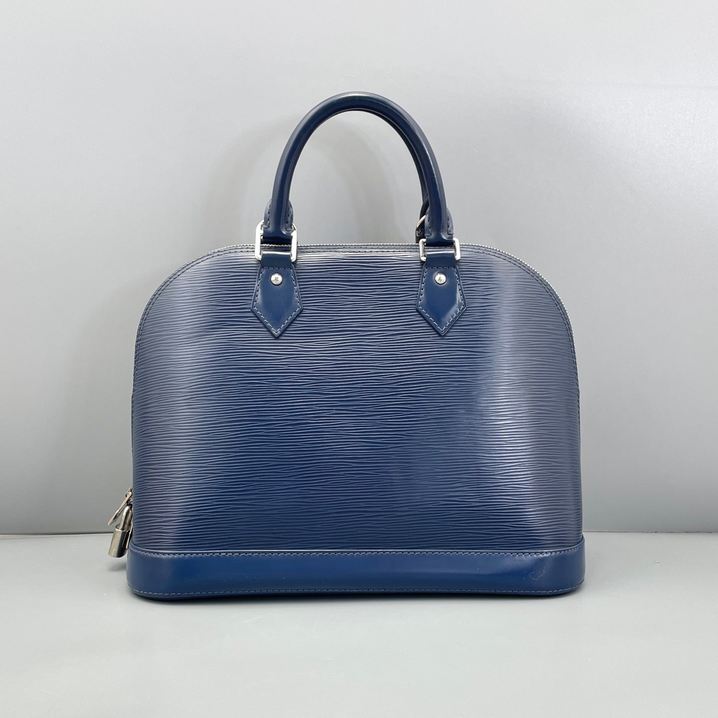 Louis Vuitton Alma PM Navy Epi
