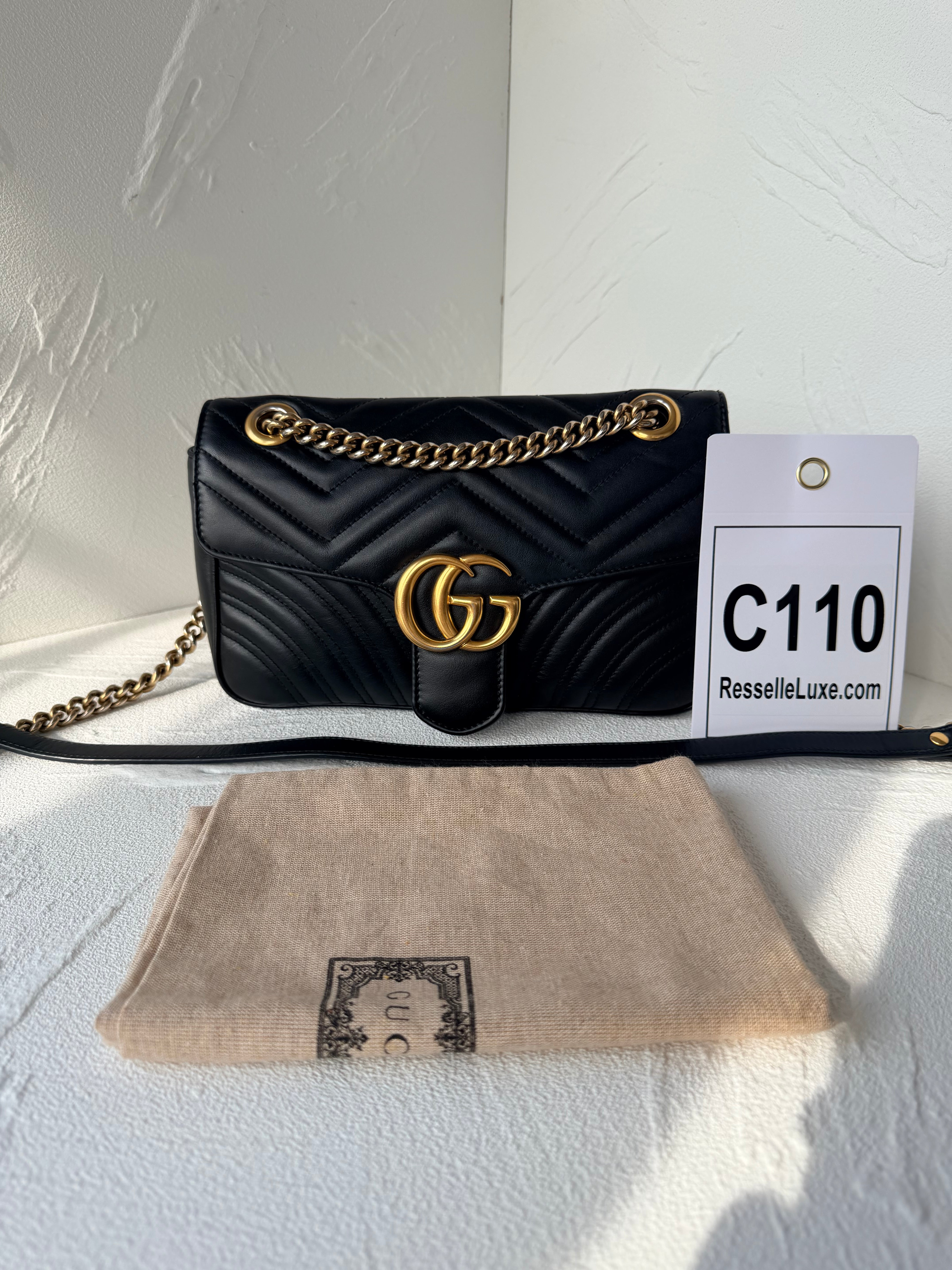Gucci GG Marmont 26 Black