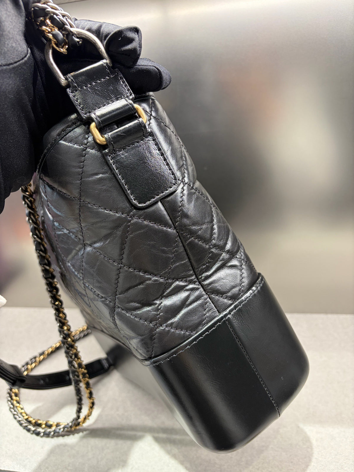 Chanel Quilted Gabrielle Hoboken