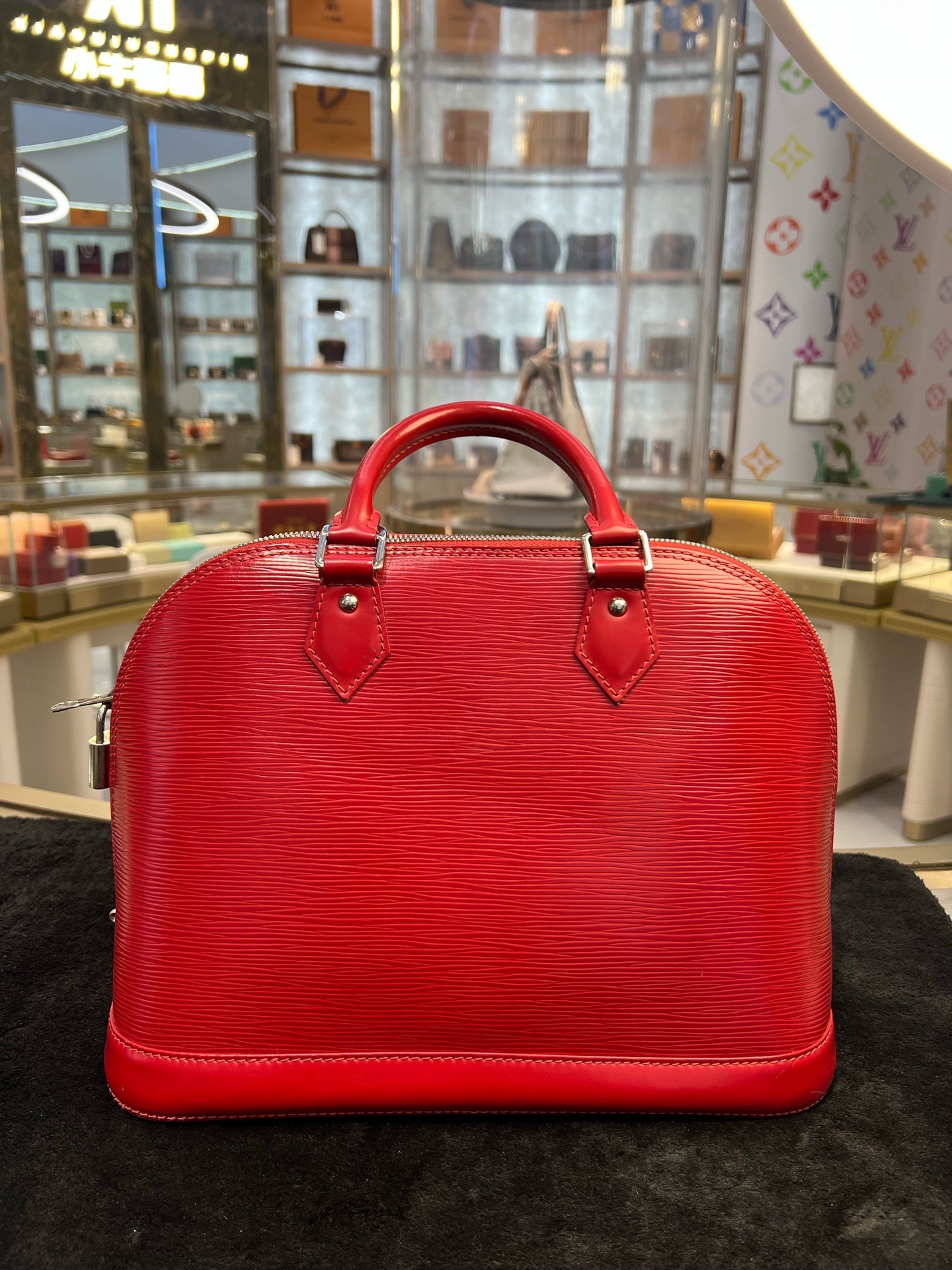 Louis Vuitton Alma PM Red