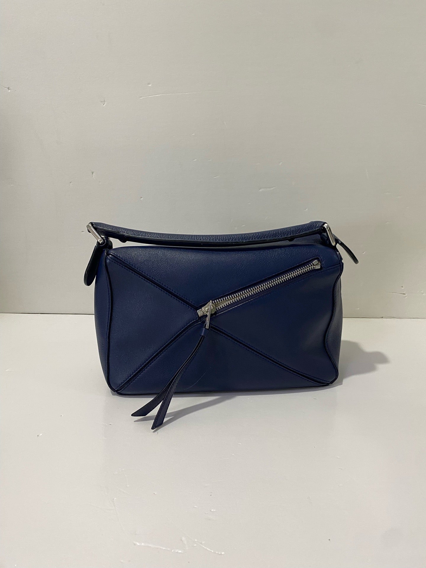 Loewe small Puzzle midnight blue