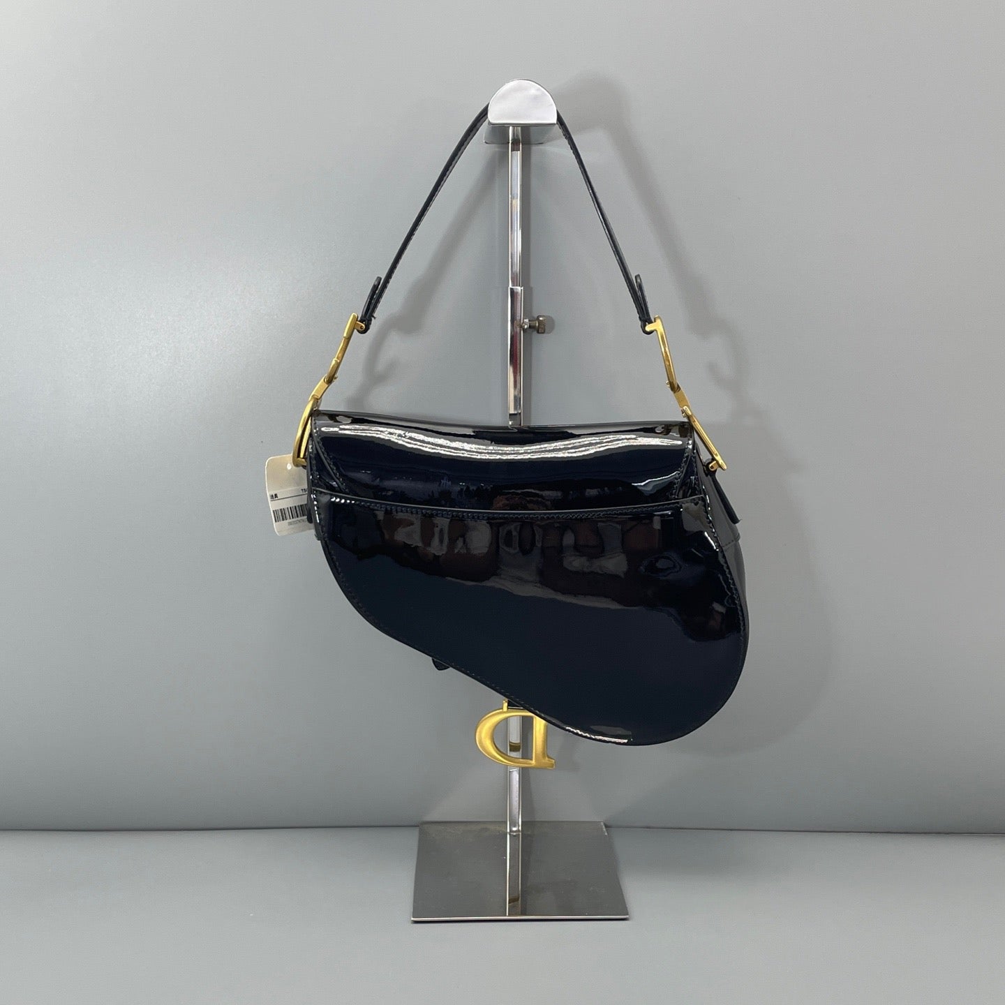 Christian Dior Saddle Medium Black
