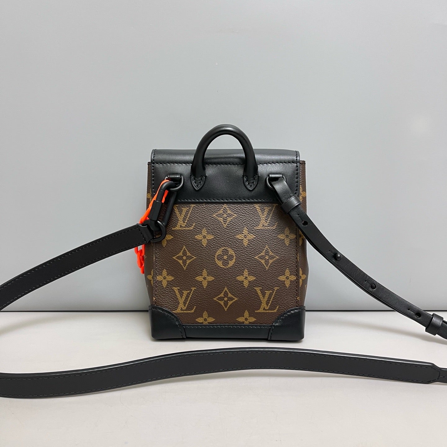Louis Vuitton Nano Steamer Monogram Canvas Crossbody Bag