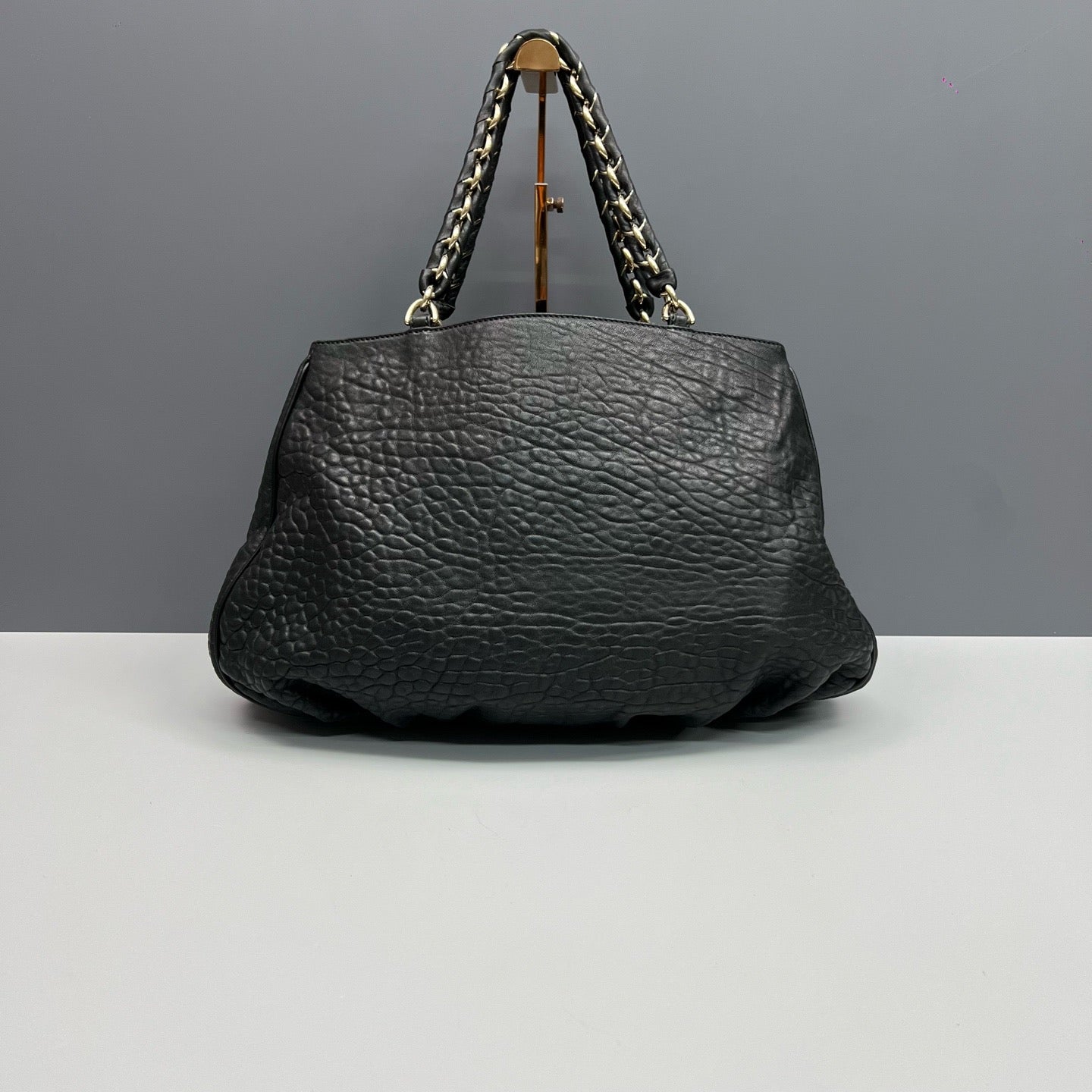 Fendi Large Pumpkin Shoulder Tote Bag