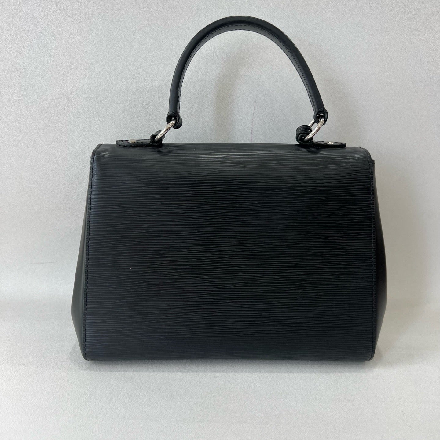 Louis Vuitton Cluny BB Black Epi Leather Handba