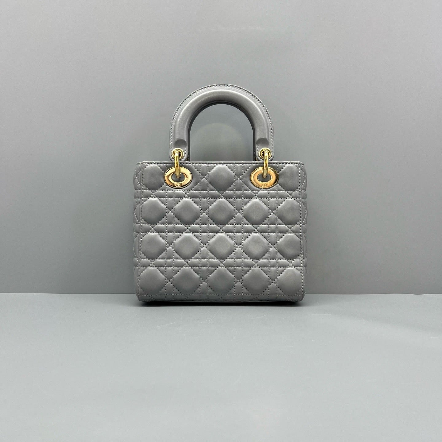 Dior Small Lady Dior My ABCDior Stone Gray