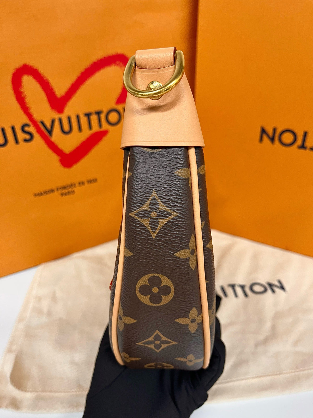 Louis Vuitton Loop Monogram Hobo Bag
