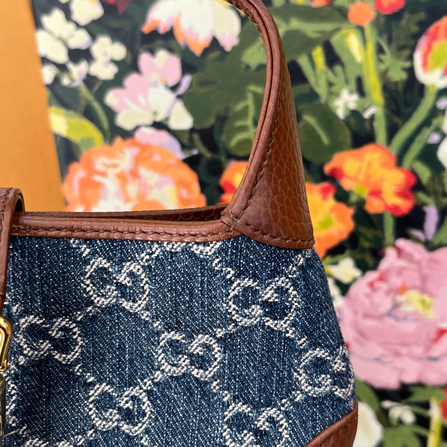 Gucci Jackie 1961 Mini Denim