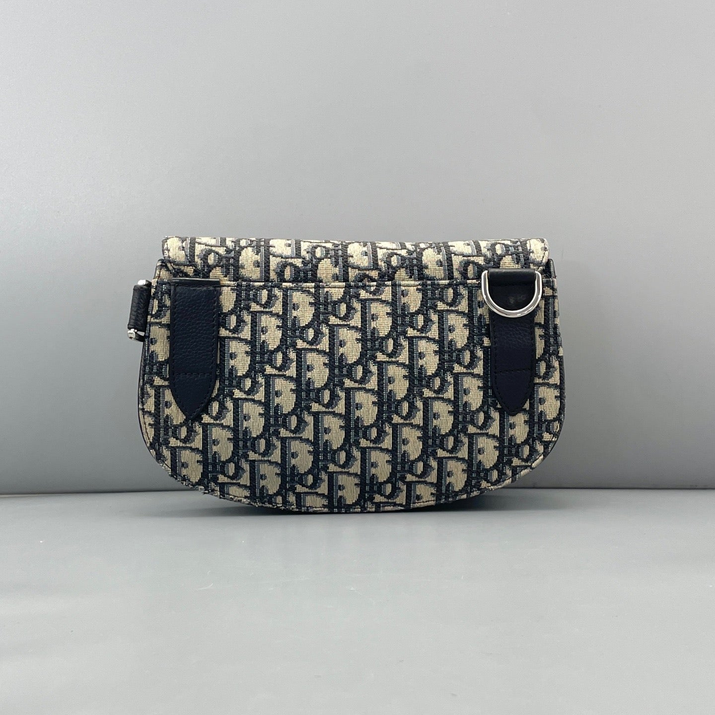 Christian Dior Saddle Belt Bag Blue