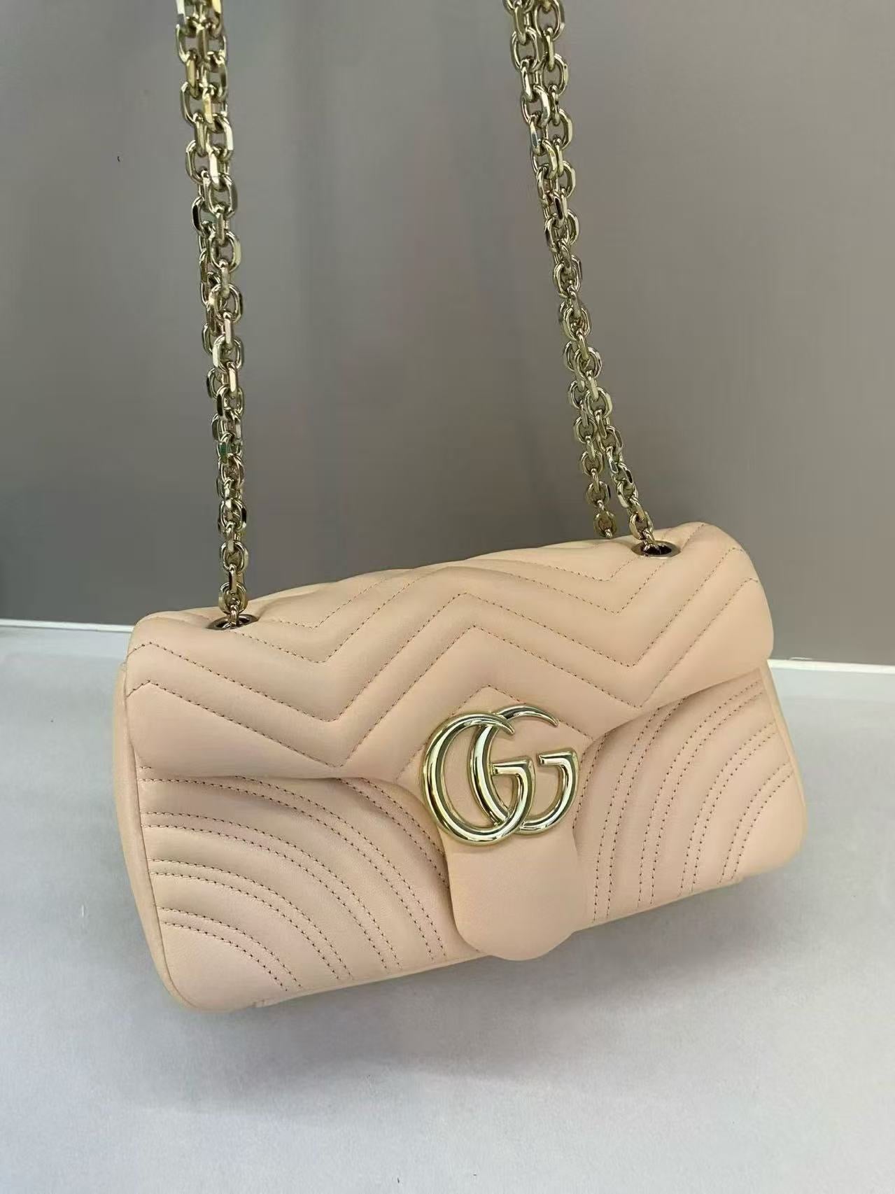 Gucci GG Marmont Matelassé Light Pink