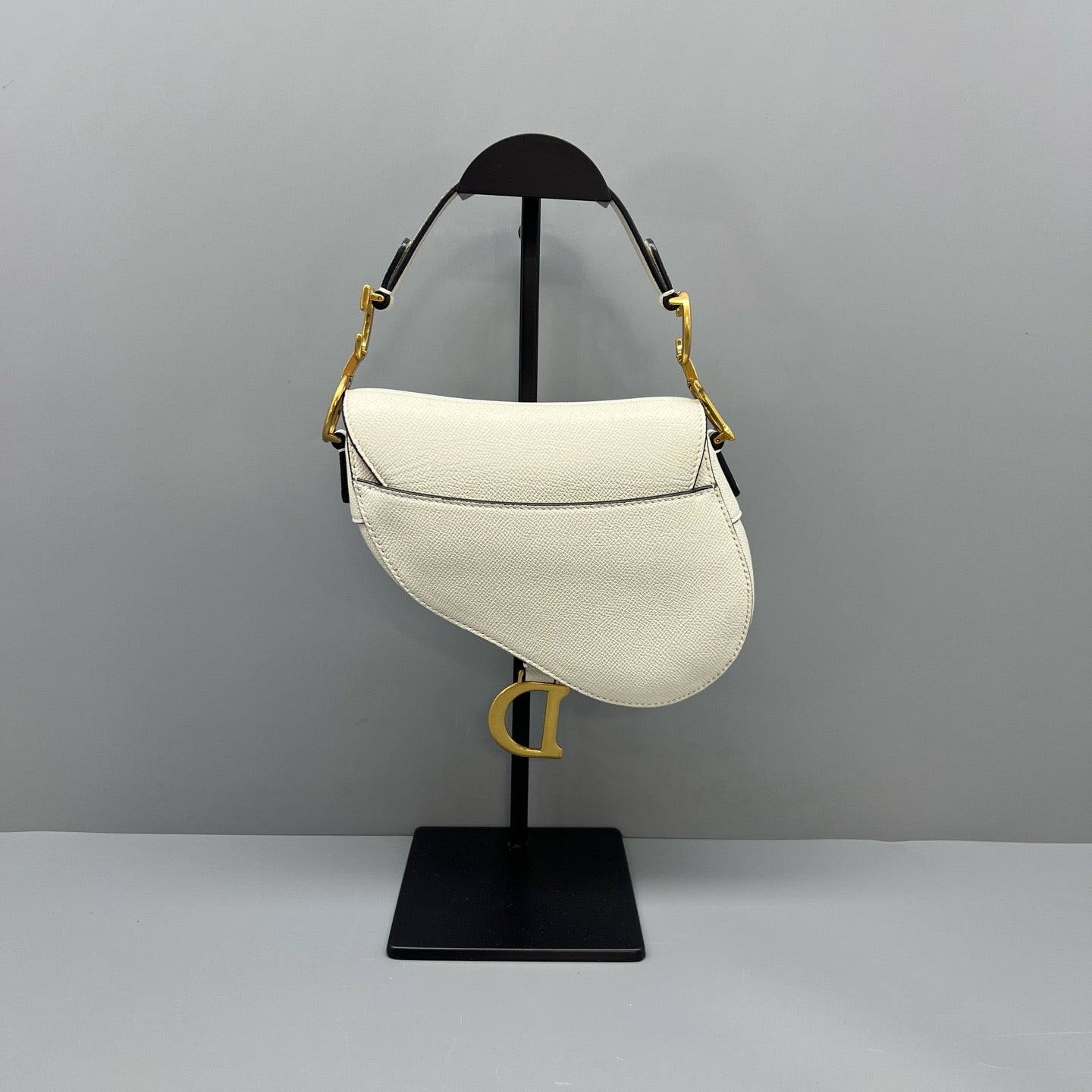 Dior Saddle Small White
