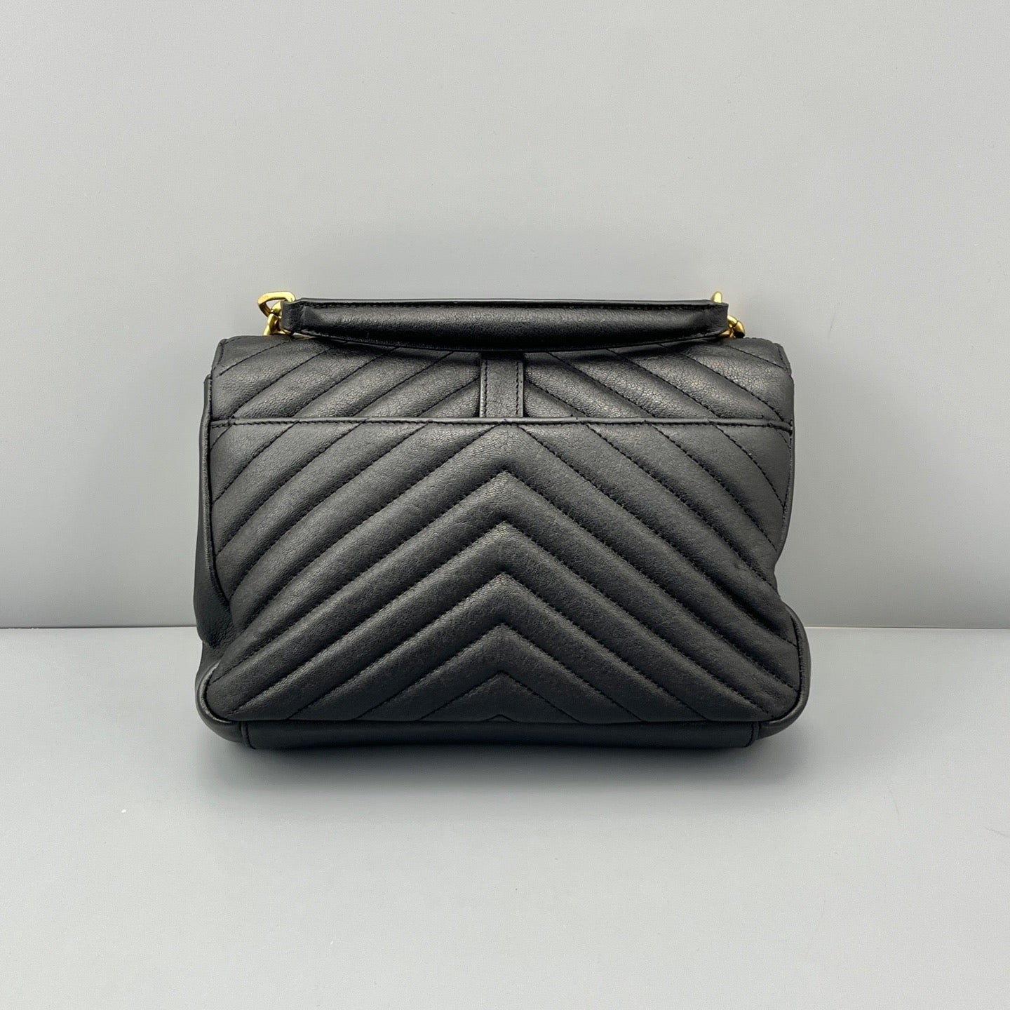 Saint Laurent YSL Collège Medium Black