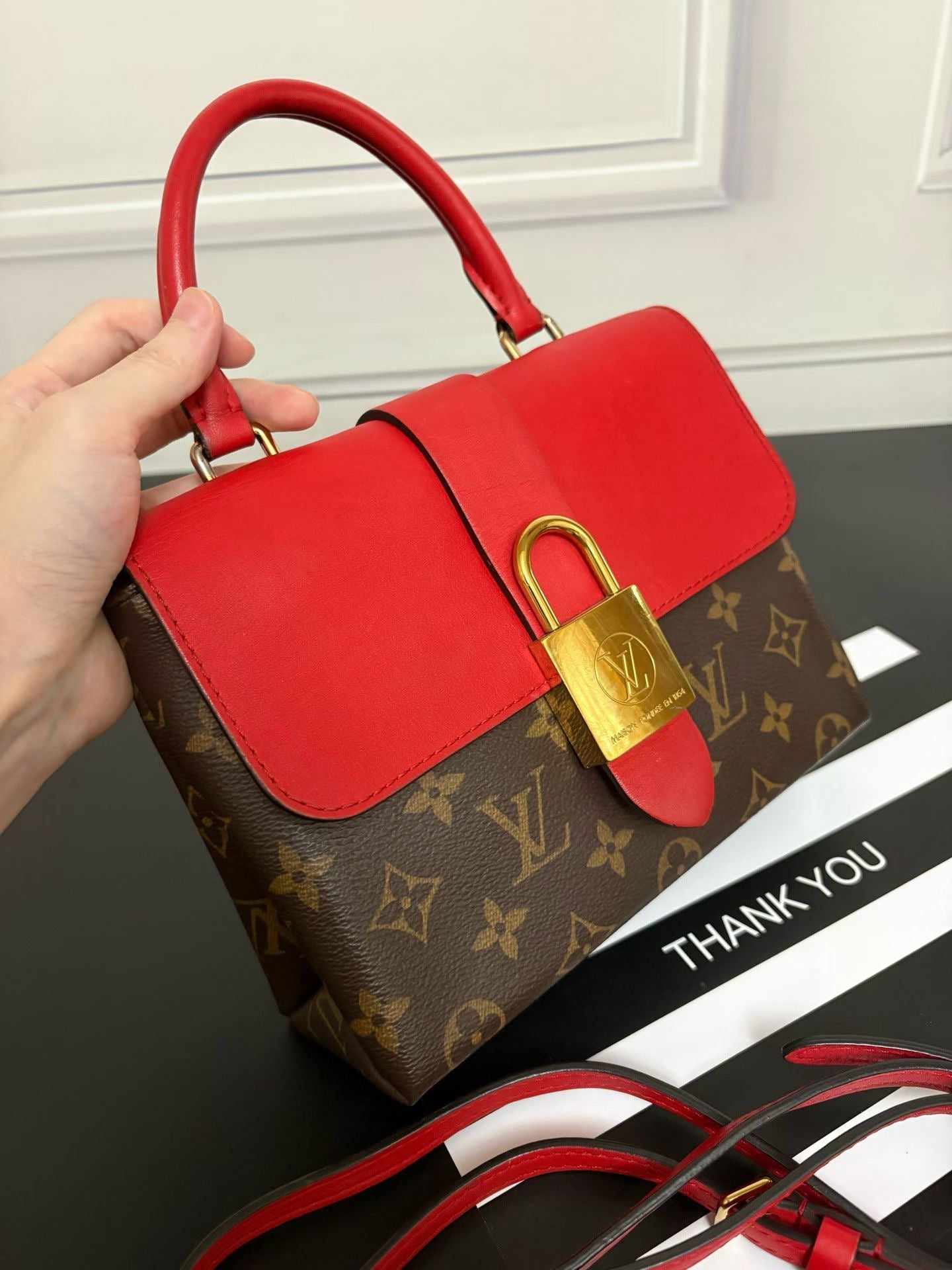 Louis Vuitton Locky BB Red