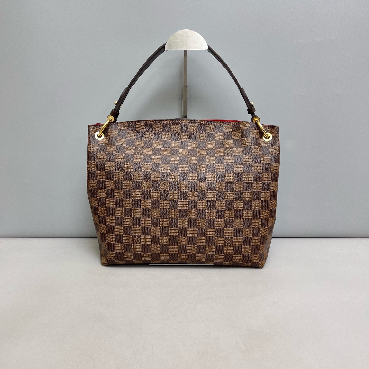 Louis Vuitton Graceful PM Small Damier Ebene Hobo