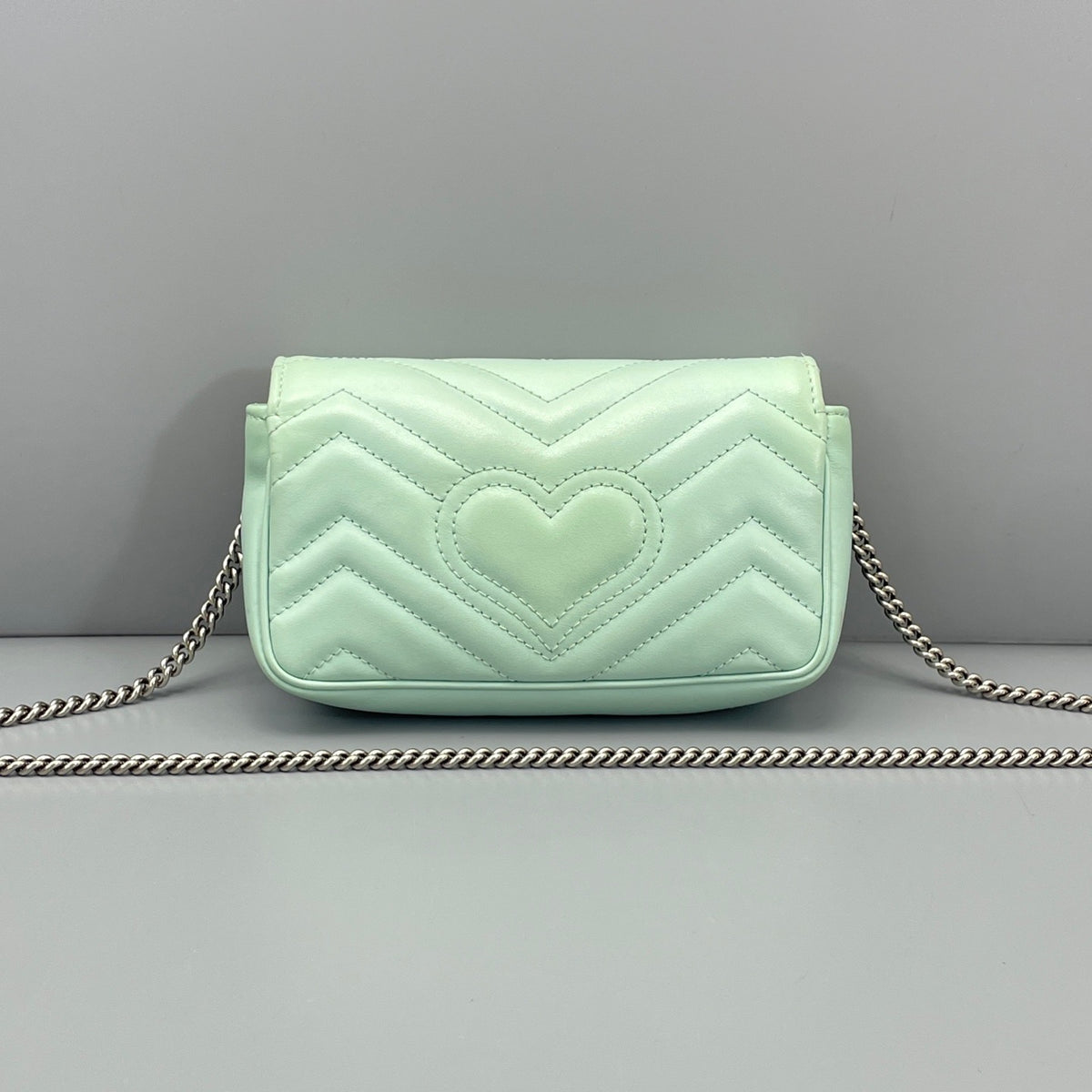 Gucci Mint Green GG Marmont Mini
