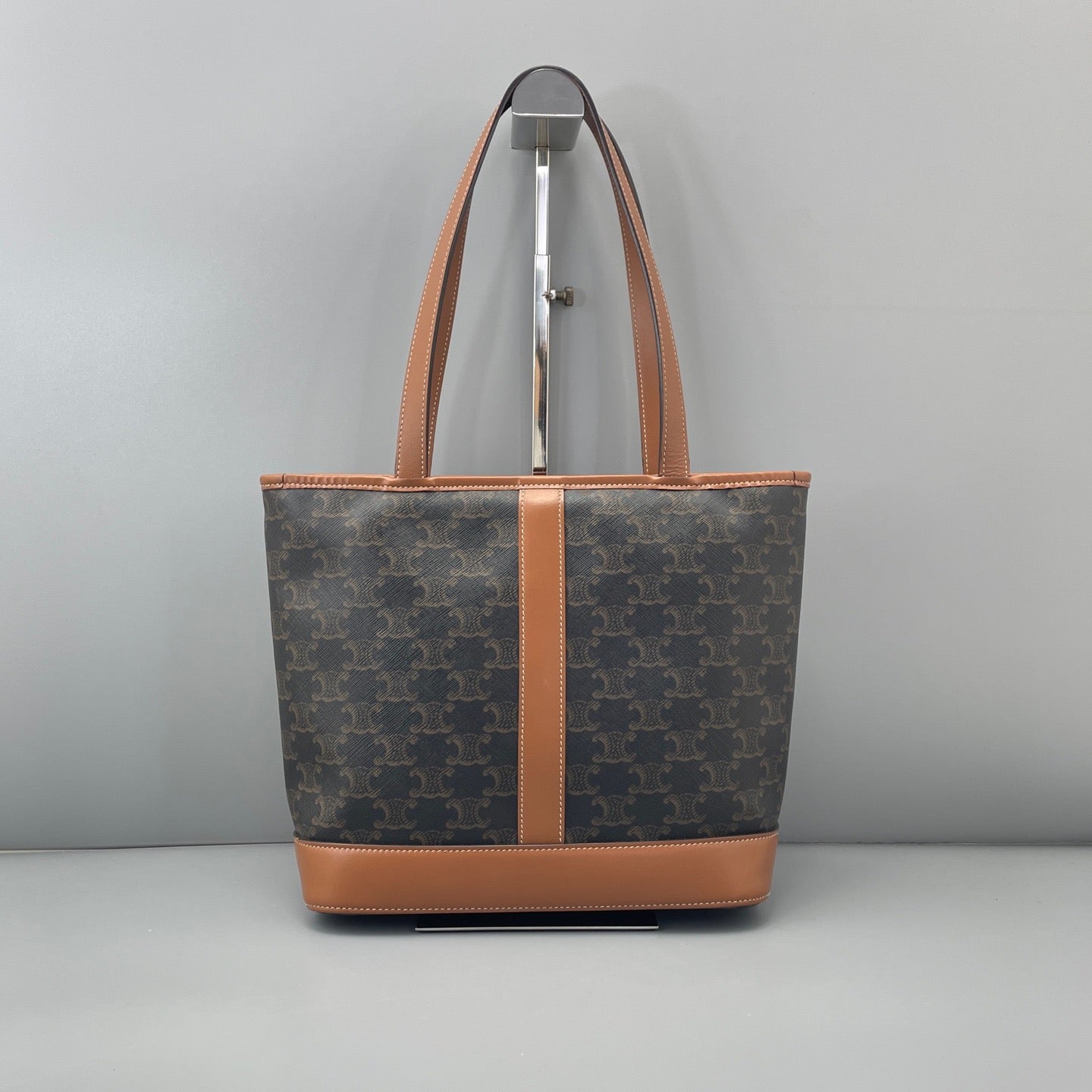 Celine Triomphe Canvas Small Vertical Cabas