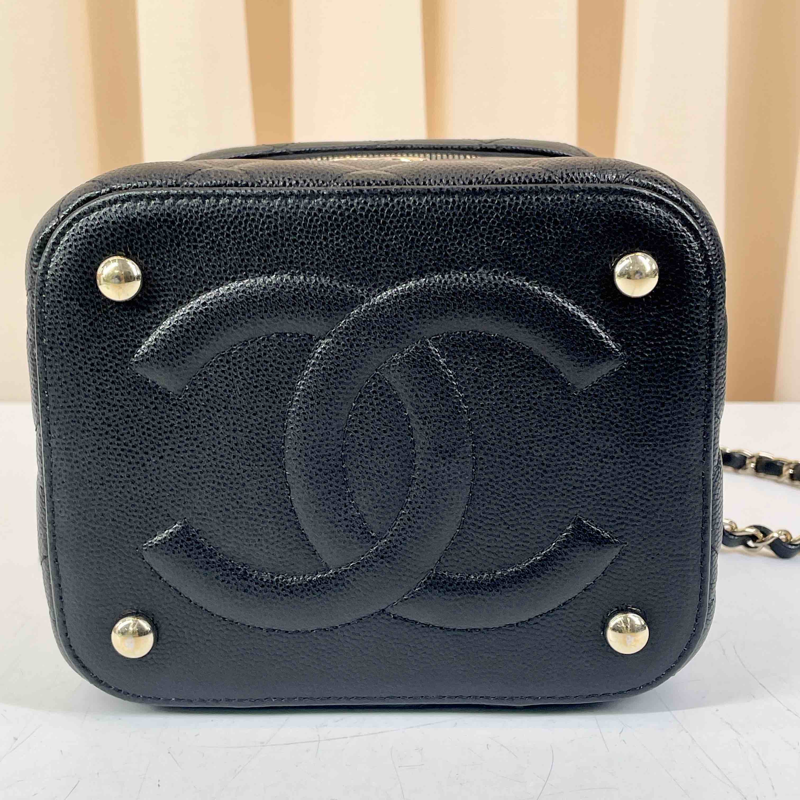 Chanel Black Large Vanity