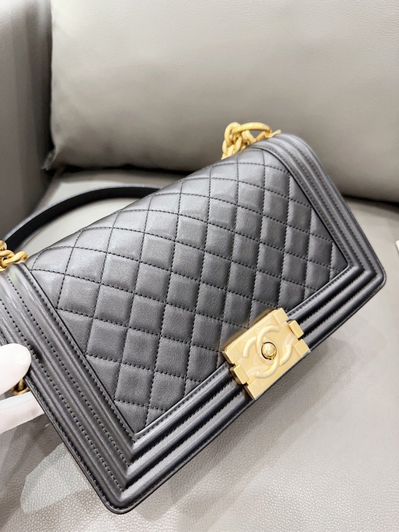 Chanel LeBoy Medium Black