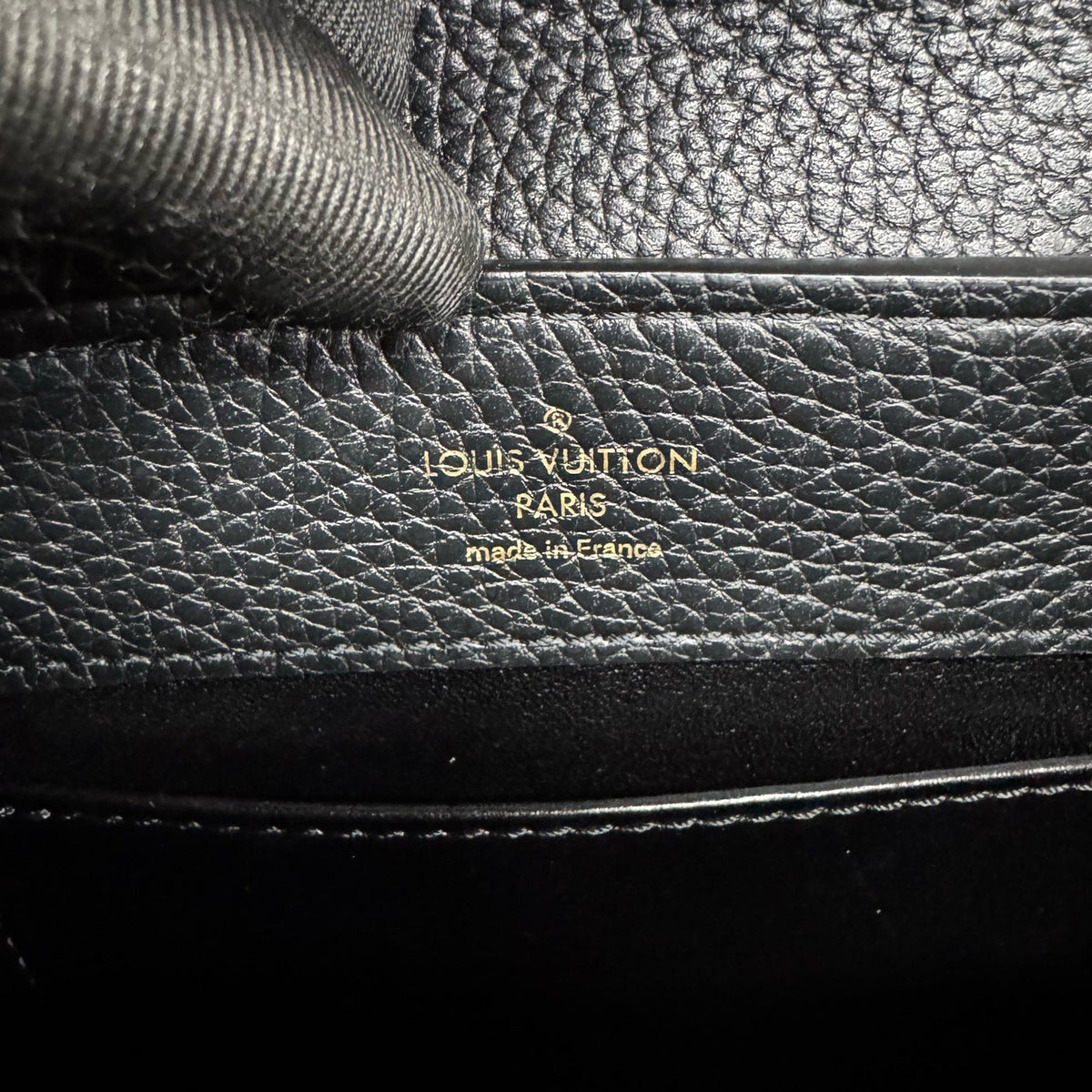 Louis Vuitton Capucines Mini Black