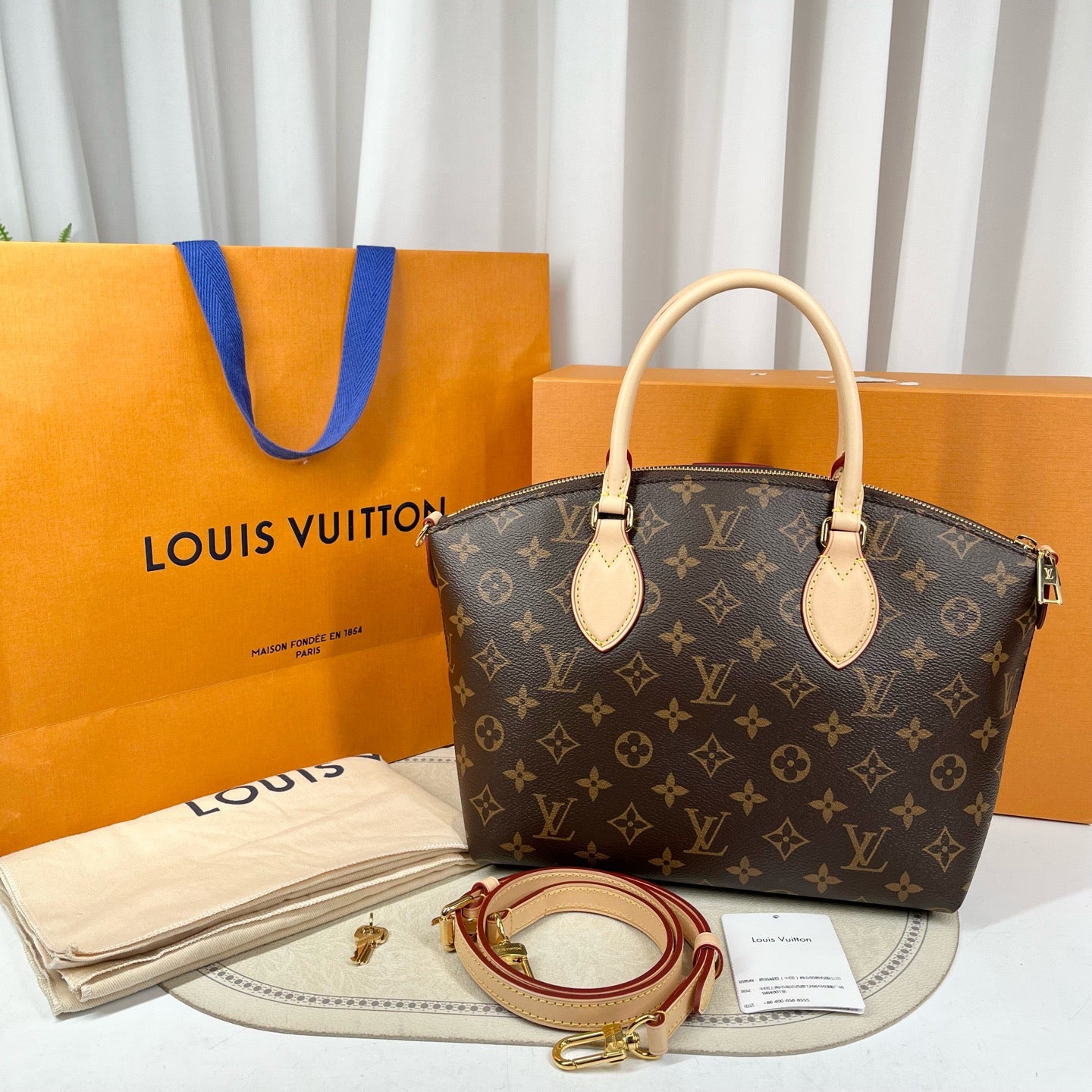 Louis Vuitton LV Boétie PM Monogram Brown Canvas